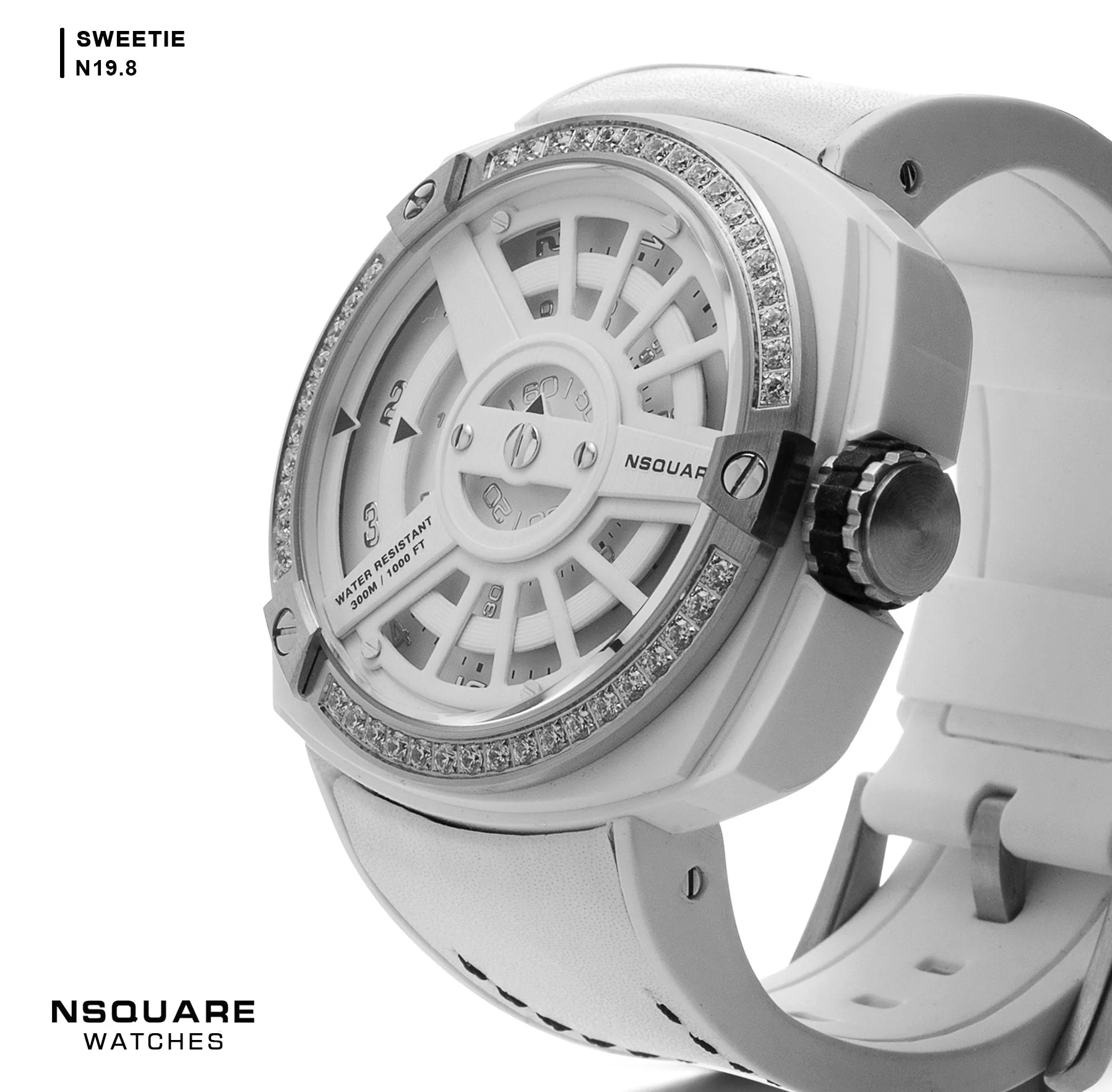 Nsquare Sweetie 51mm N19.8 White