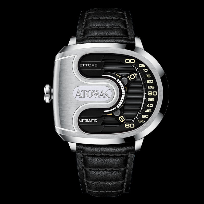 2486-atowak-ettore-drift-4-arm-wandering-hour-silver-black-watches-3.jpg Atowak Ettore Drift 4-Arm Wandering Hour Silver Black Watches