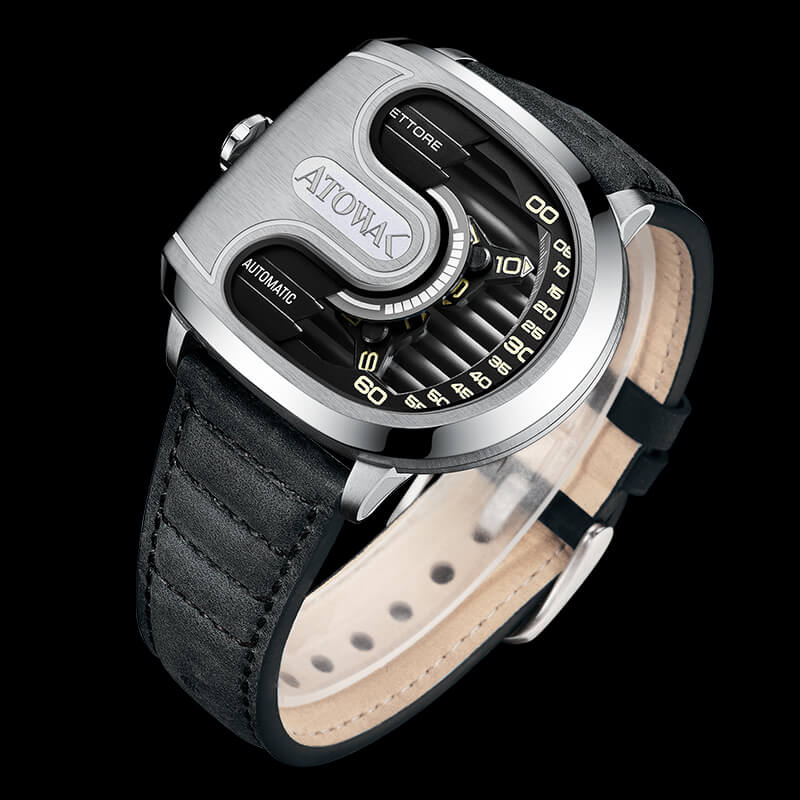 2486-atowak-ettore-drift-4-arm-wandering-hour-silver-black-watches-4.jpg Atowak Ettore Drift 4-Arm Wandering Hour Silver Black Watches