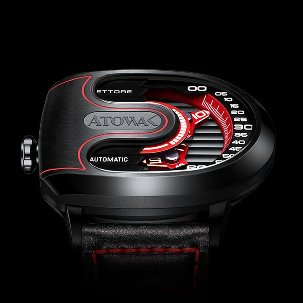 2488-atowak-ettore-drift-4-arm-wandering-hour-black-red-watches-1.webp Atowak Ettore Drift 4-Arm Wandering Hour Black Red Watches