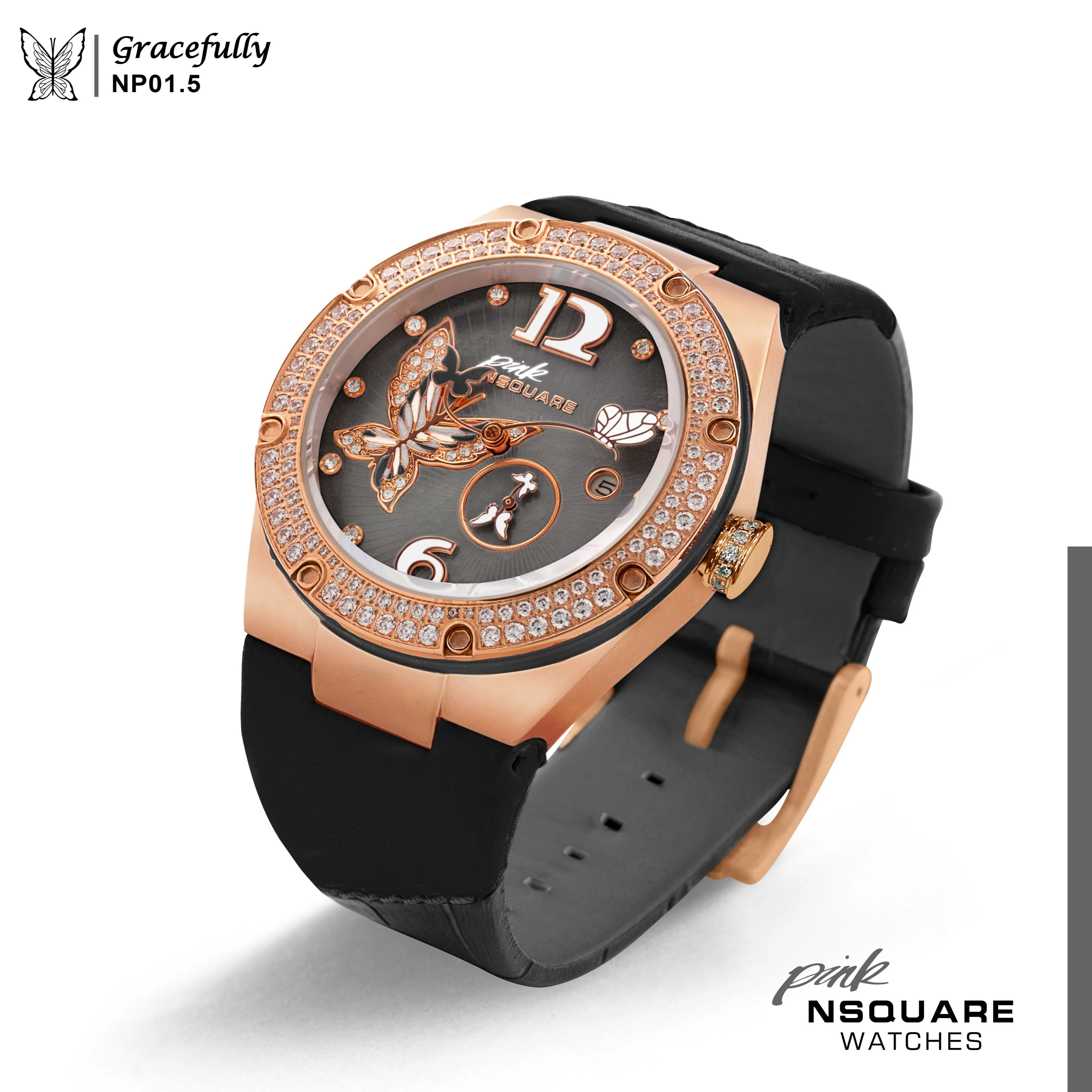 2515-nsquare-pink-gracefully-automatic-40mm-gray-3.webp Nsquare Pink Gracefully Automatic 40mm Gray
