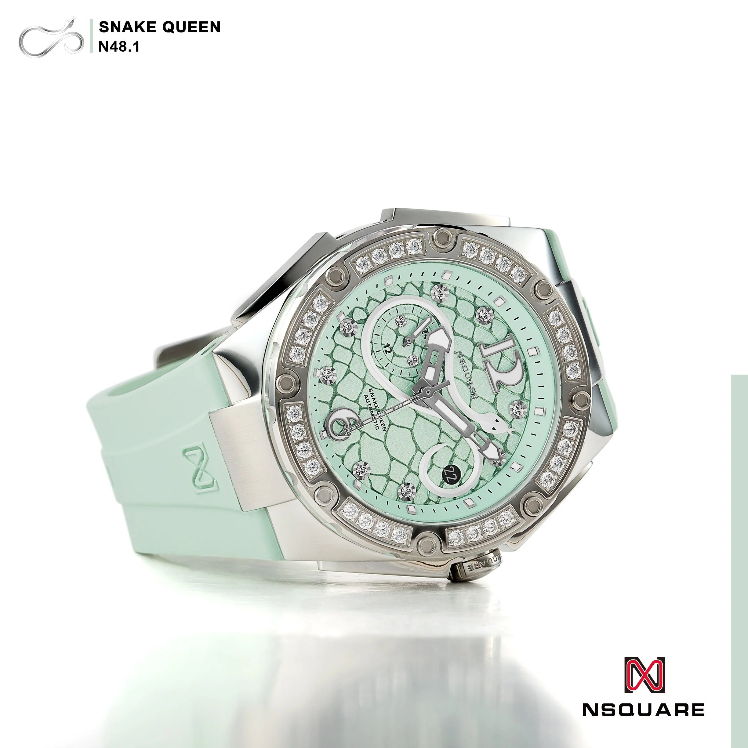 2517-nsquare-snakequeen-39mm-automatic-mint-3.webp Nsquare SnakeQueen 39mm Automatic Mint