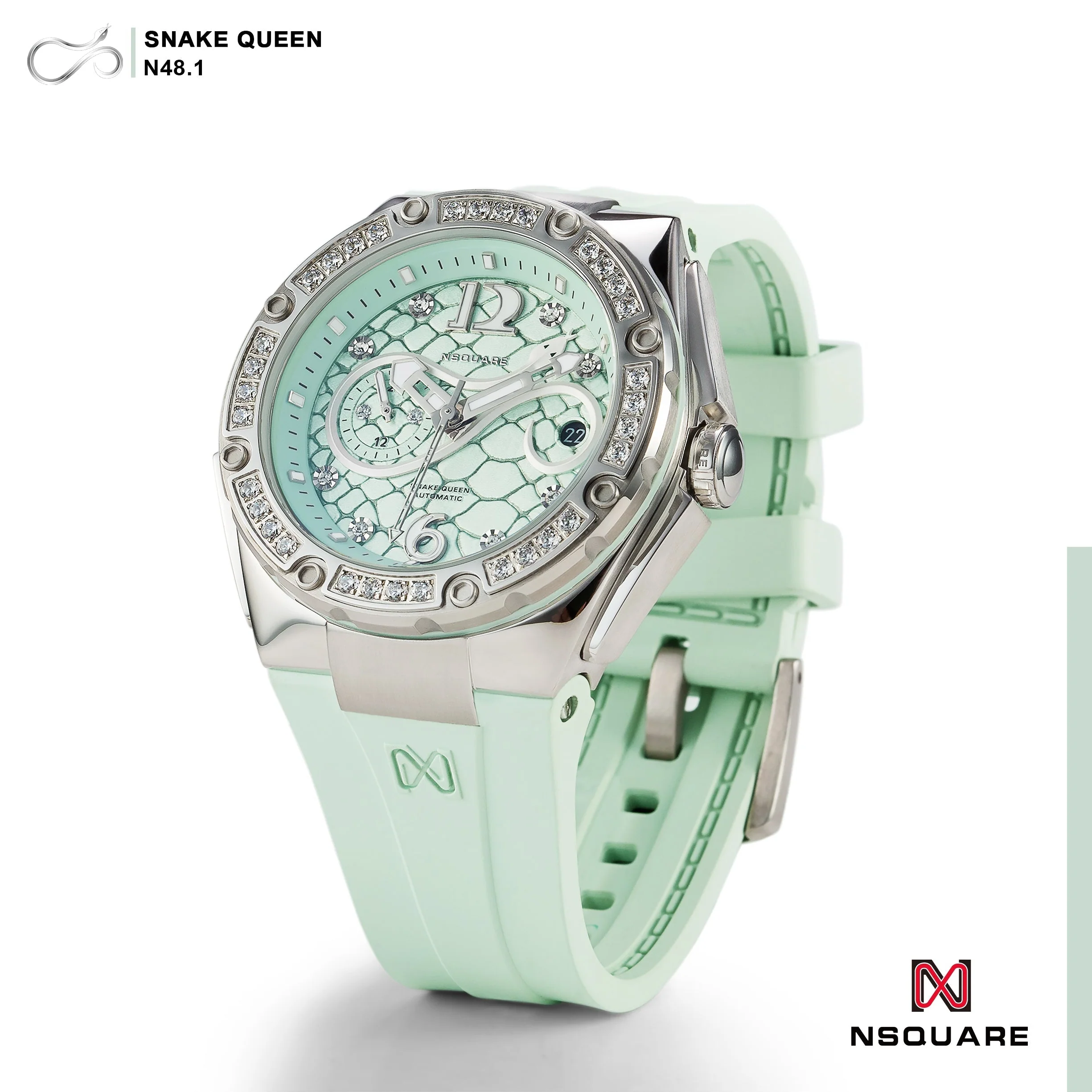 2517-nsquare-snakequeen-39mm-automatic-mint-6.webp Nsquare SnakeQueen 39mm Automatic Mint