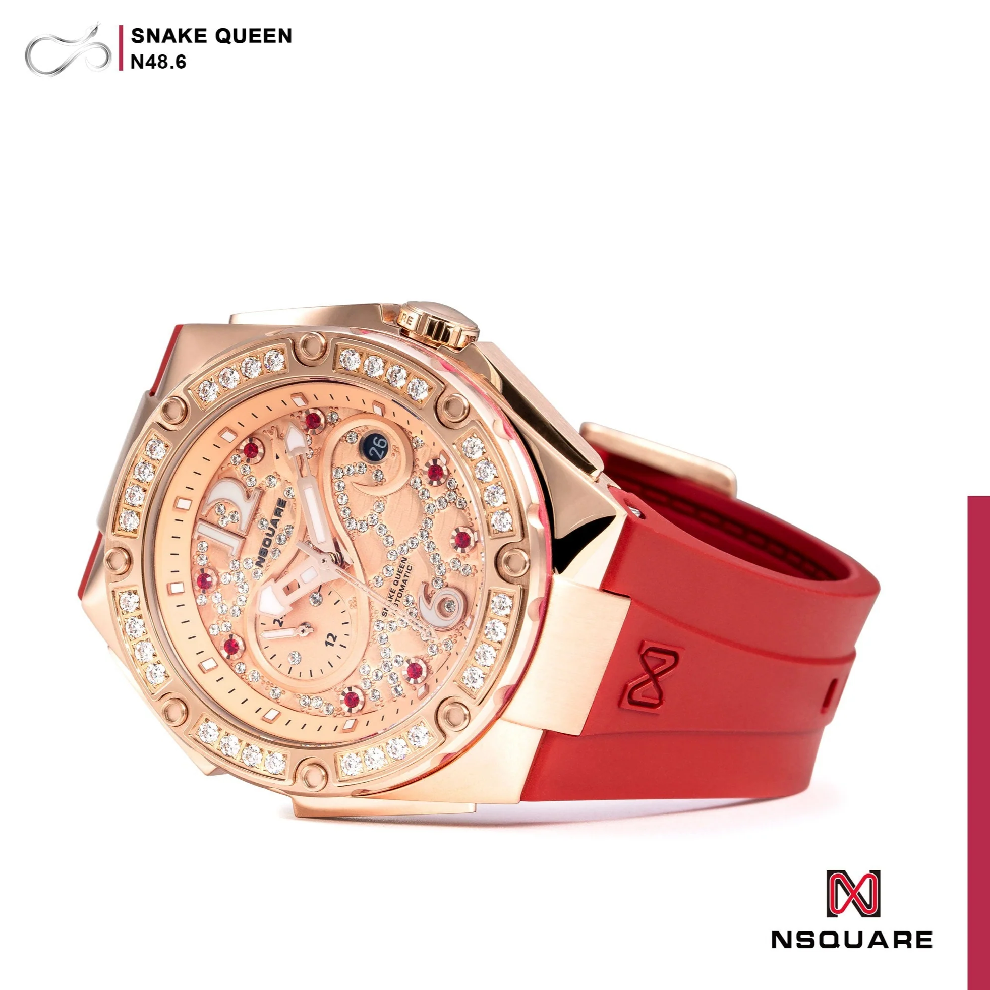 2530-nsquare-snakequeen-39mm-automatic-rose-gold-red-6.webp Nsquare SnakeQueen 39mm Automatic Rose Gold Red