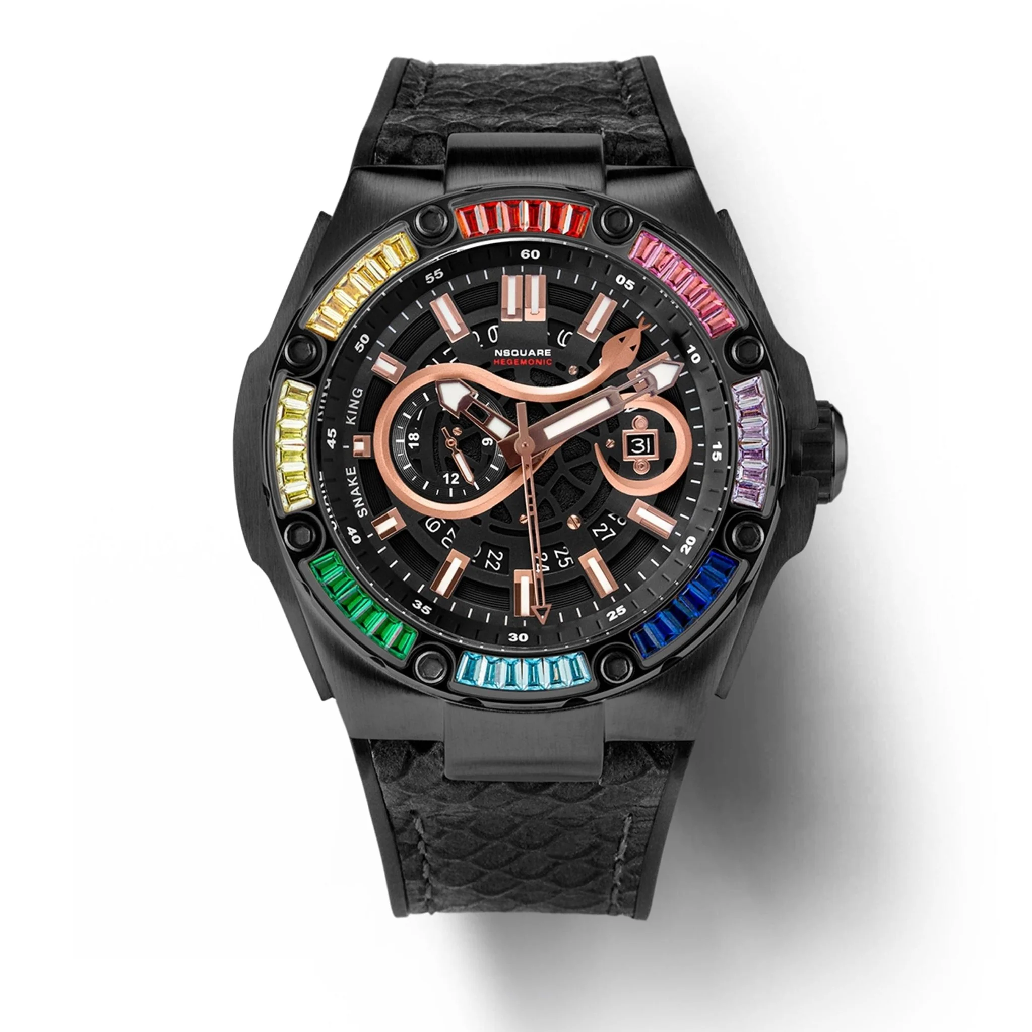 2537-nsquare-snake-special-edition-automatic-46mm-rainbow-black-limited-edition-1.webp Nsquare Snake Special Edition Automatic 46mm Rainbow Black Limited Edition