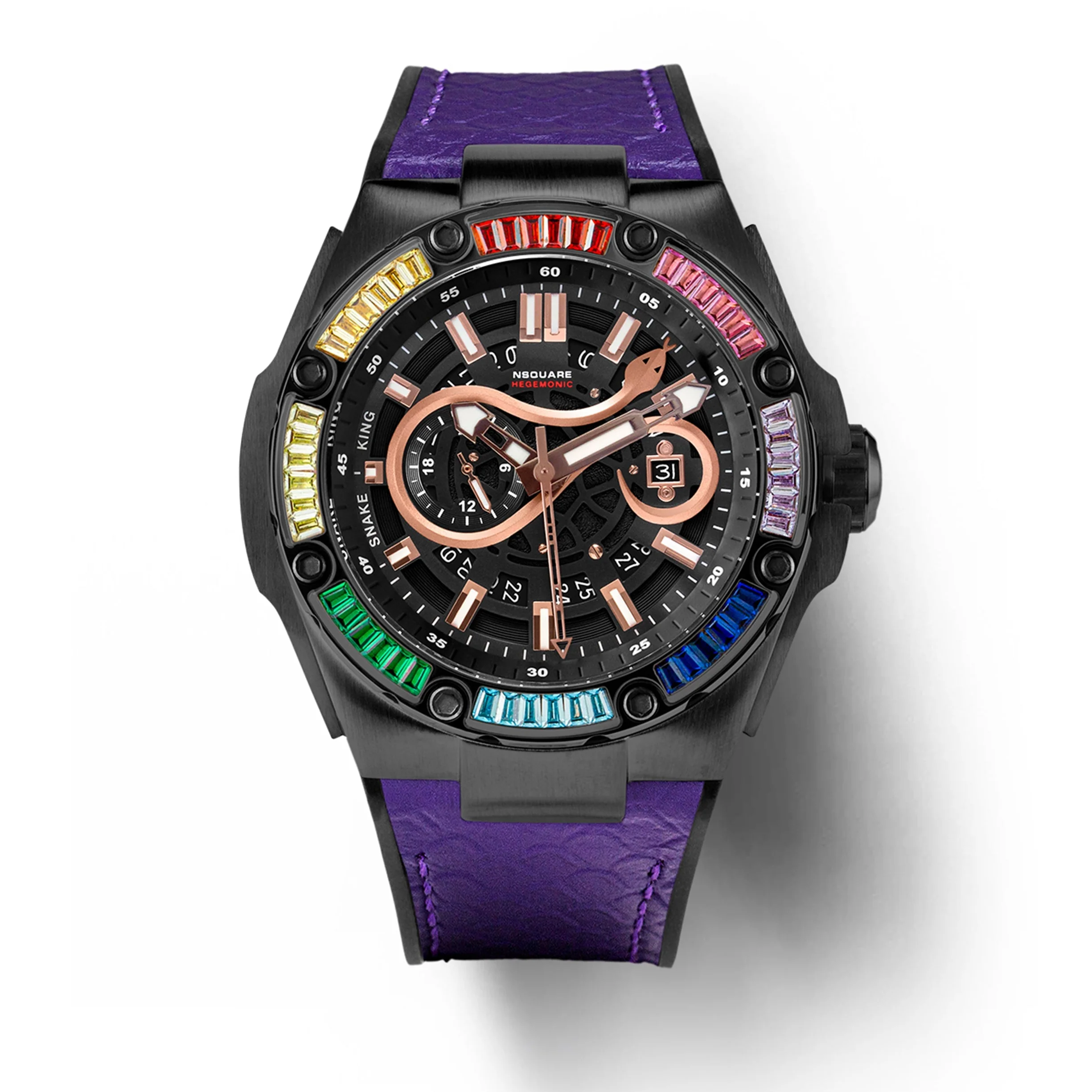 2537-nsquare-snake-special-edition-automatic-46mm-rainbow-black-limited-edition-5.webp Nsquare Snake Special Edition Automatic 46mm Rainbow Black Limited Edition