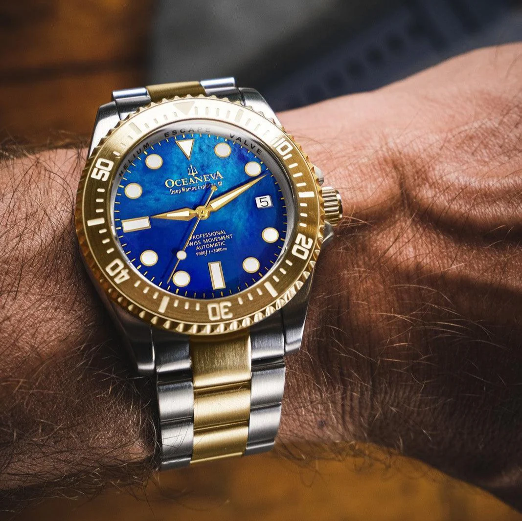 2565-oceaneva-deep-marine-explorer-iii-automatic-3000m-pro-diver-gold-blue-mother-of-pearl-limited-edition-2.webp Oceaneva Deep Marine Explorer III Automatic 3000M Pro Diver Gold Blue Mother of Pearl Limited Edition