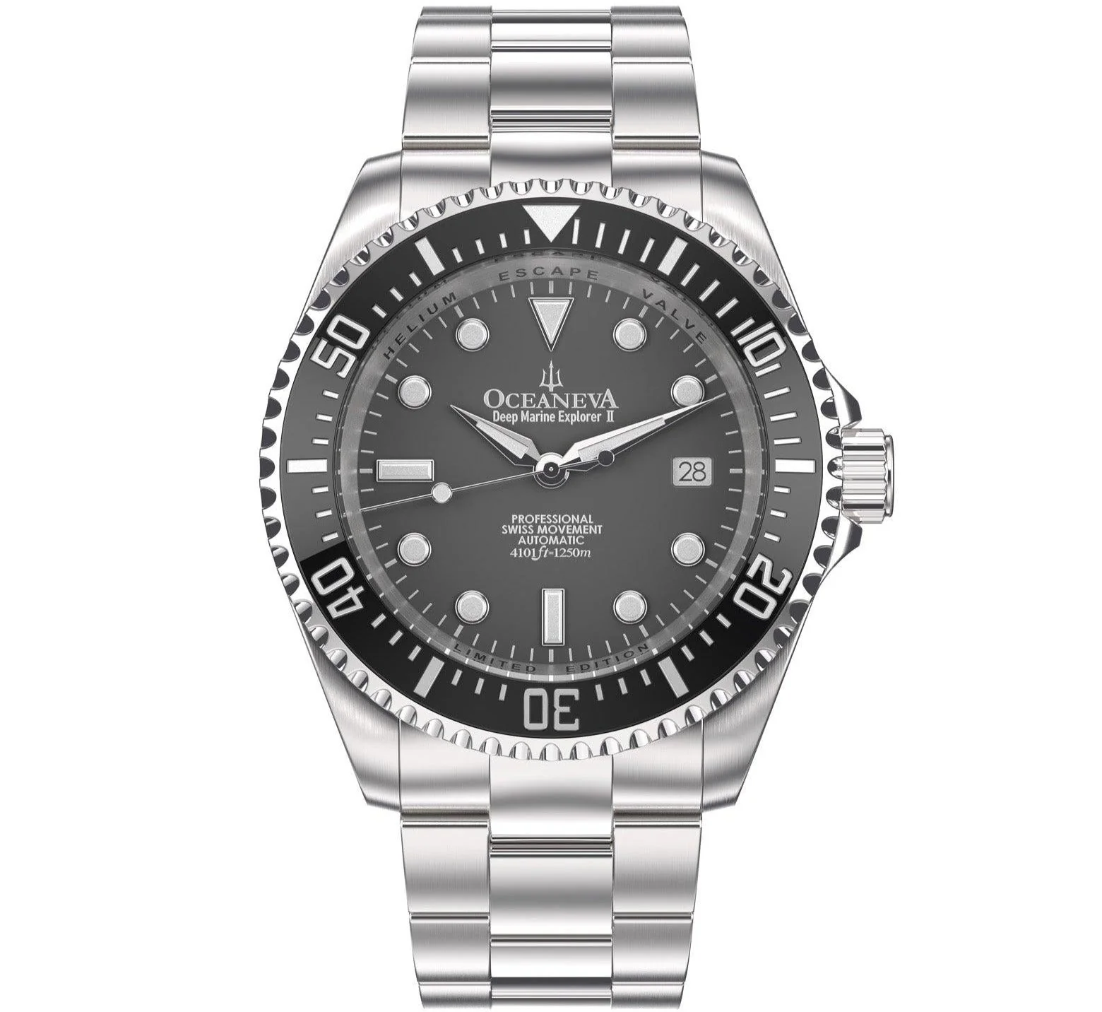 2582-oceaneva-deep-marine-explorer-ii-automatic-1250m-pro-diver-gunmetal-gray-limited-edition-1.webp Oceaneva Deep Marine Explorer II Automatic 1250M Pro Diver Gunmetal Gray Limited Edition