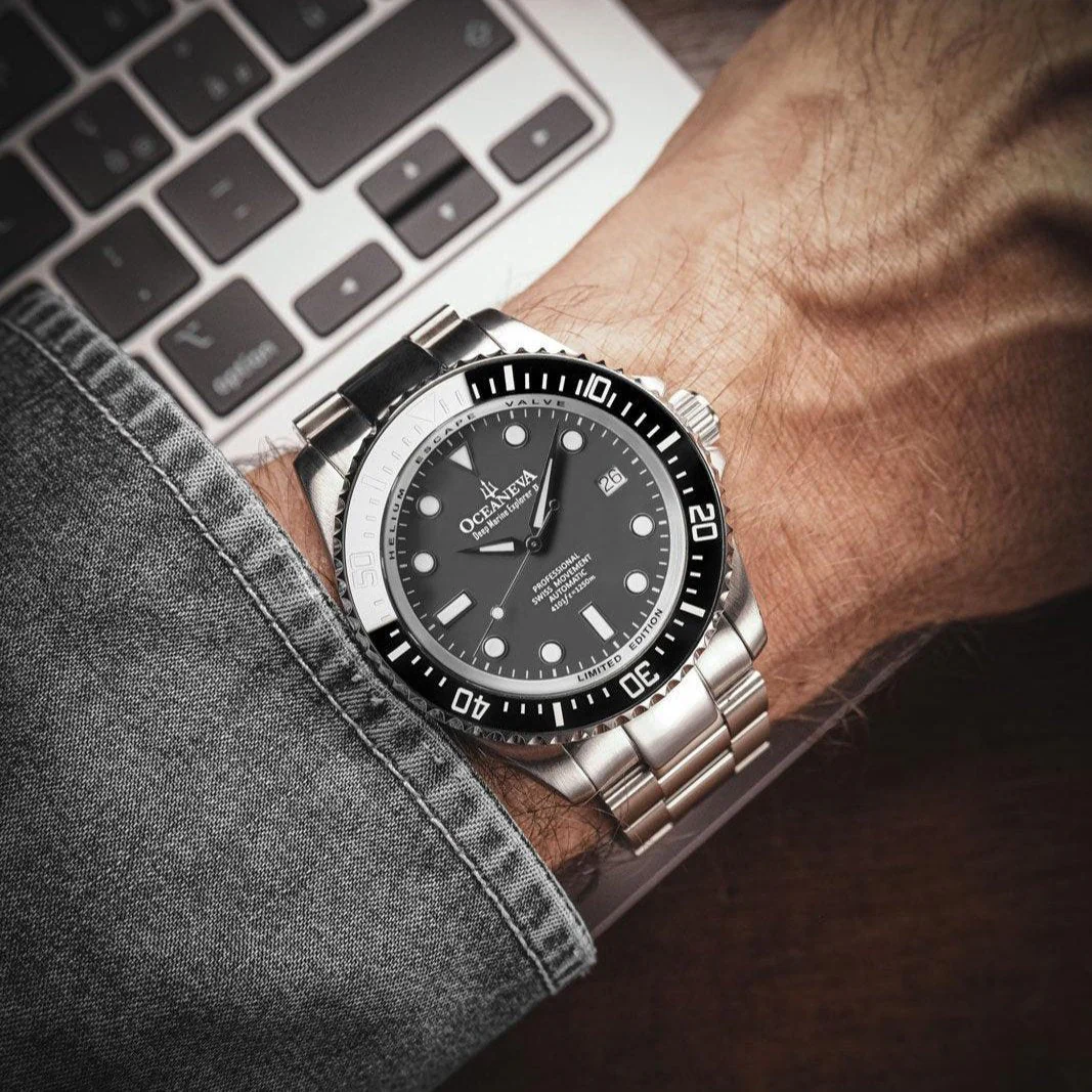 2582-oceaneva-deep-marine-explorer-ii-automatic-1250m-pro-diver-gunmetal-gray-limited-edition-2.webp Oceaneva Deep Marine Explorer II Automatic 1250M Pro Diver Gunmetal Gray Limited Edition