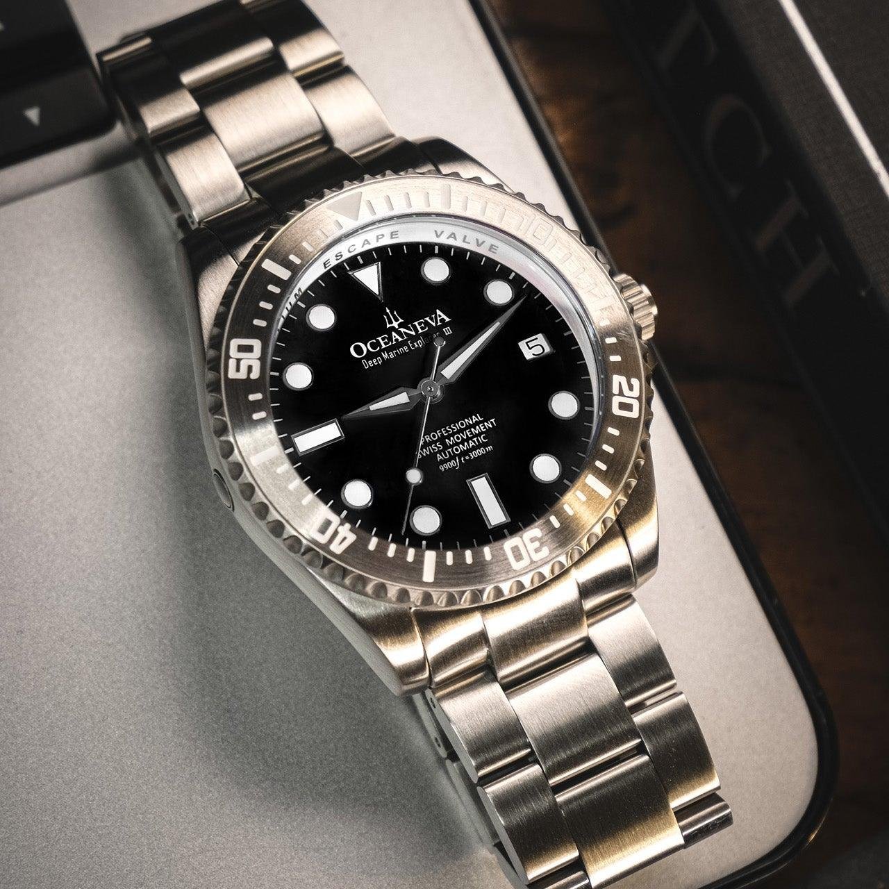 2584-oceaneva-deep-marine-explorer-iii-automatic-3000m-pro-diver-black-limited-edition-12.jpg Oceaneva Deep Marine Explorer III Automatic 3000M Pro Diver Black Limited Edition