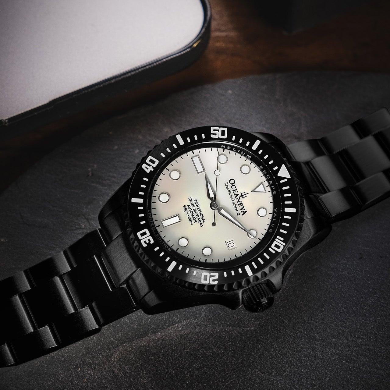 2593-oceaneva-deep-marine-explorer-iii-automatic-3000m-pro-diver-black-white-mother-of-pearl-limited-edition-13.jpg Oceaneva Deep Marine Explorer III Automatic 3000M Pro Diver Black White Mother Of Pearl Limited Edition