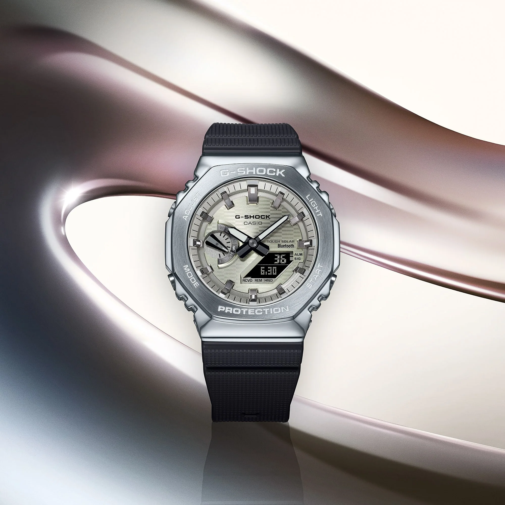 G-Shock GBM2100 G-Steel Ana-Digi Silver