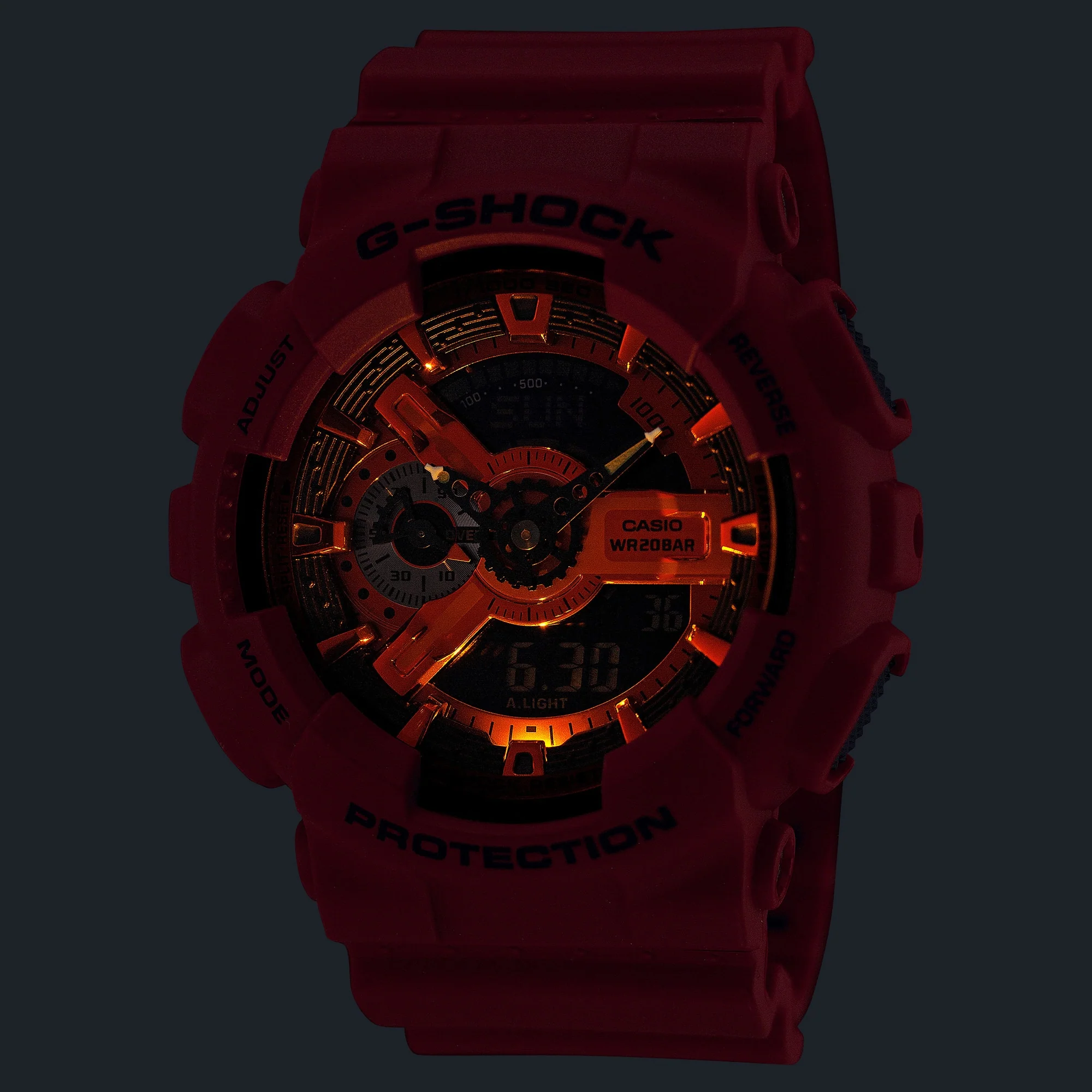 G-Shock GA110 Ana-Digi Iconic Red