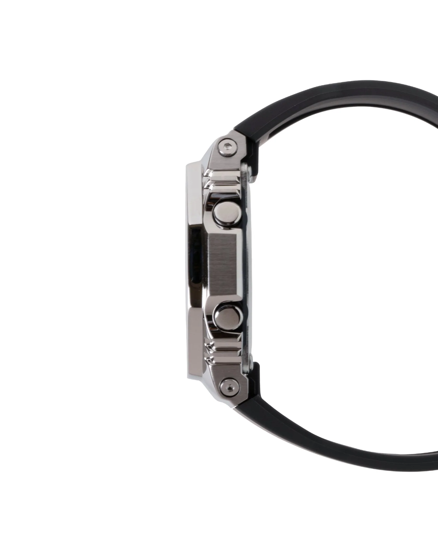 G-Shock GM2100 Rainbow Brick Wall Ana-Digi Black Silver