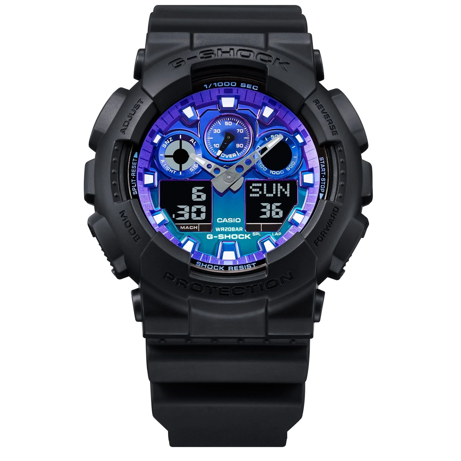 2650-g-shock-ga100-flame-inside-ana-digi-black-blue-1.webp G-Shock GA100 Flame Inside Ana-Digi Black Blue