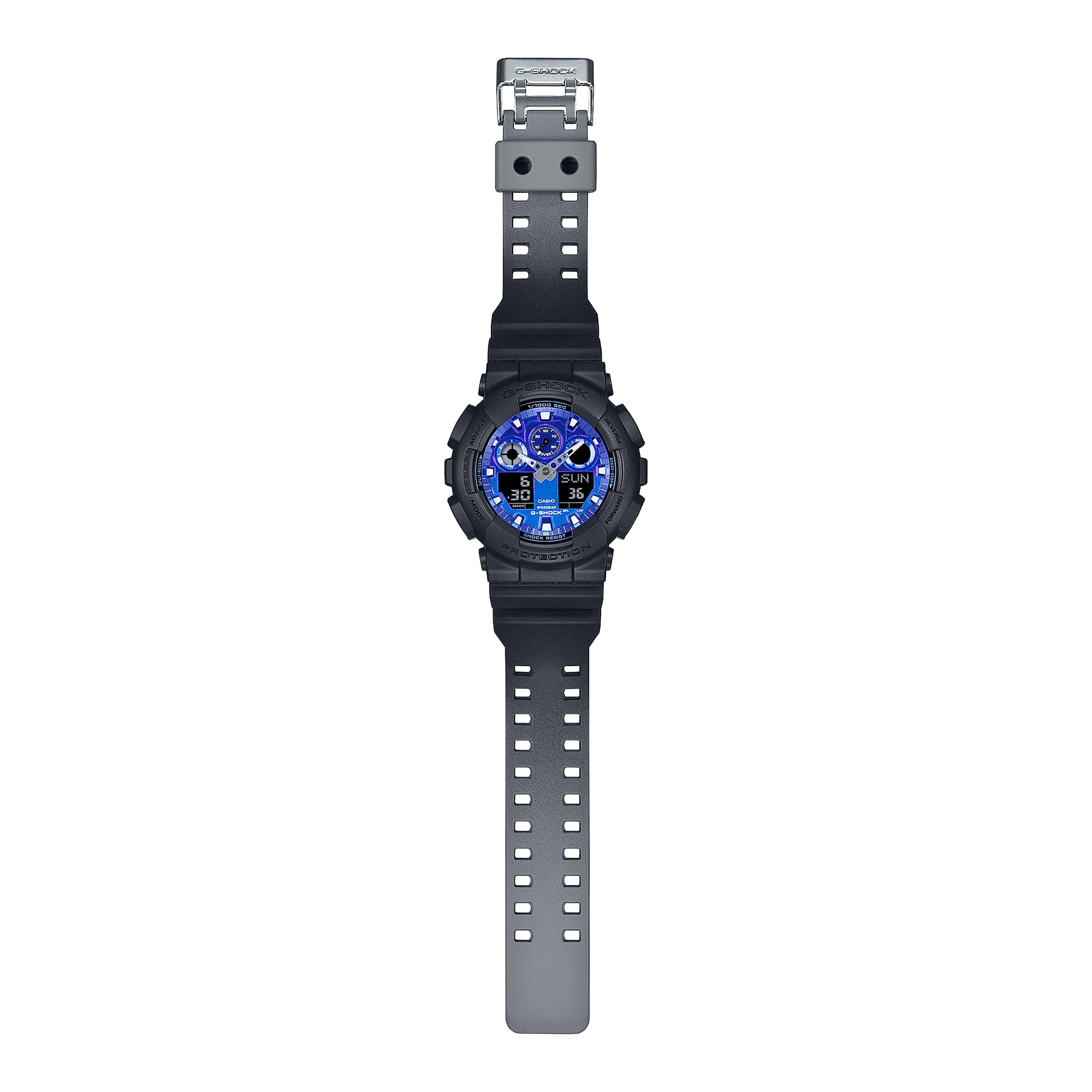 2650-g-shock-ga100-flame-inside-ana-digi-black-blue-3.webp G-Shock GA100 Flame Inside Ana-Digi Black Blue