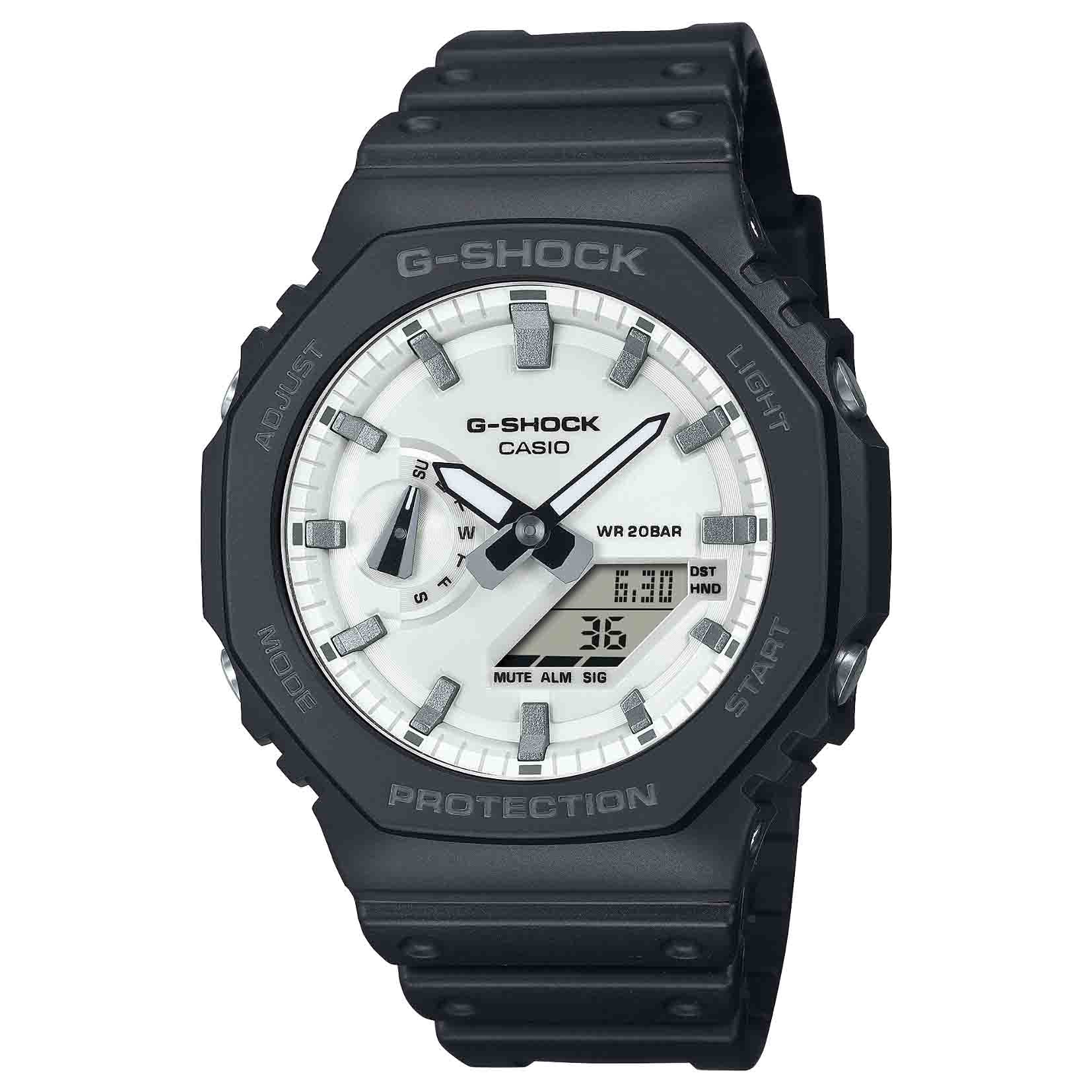 G-Shock GA2100 Ana-Digi Brilliant White