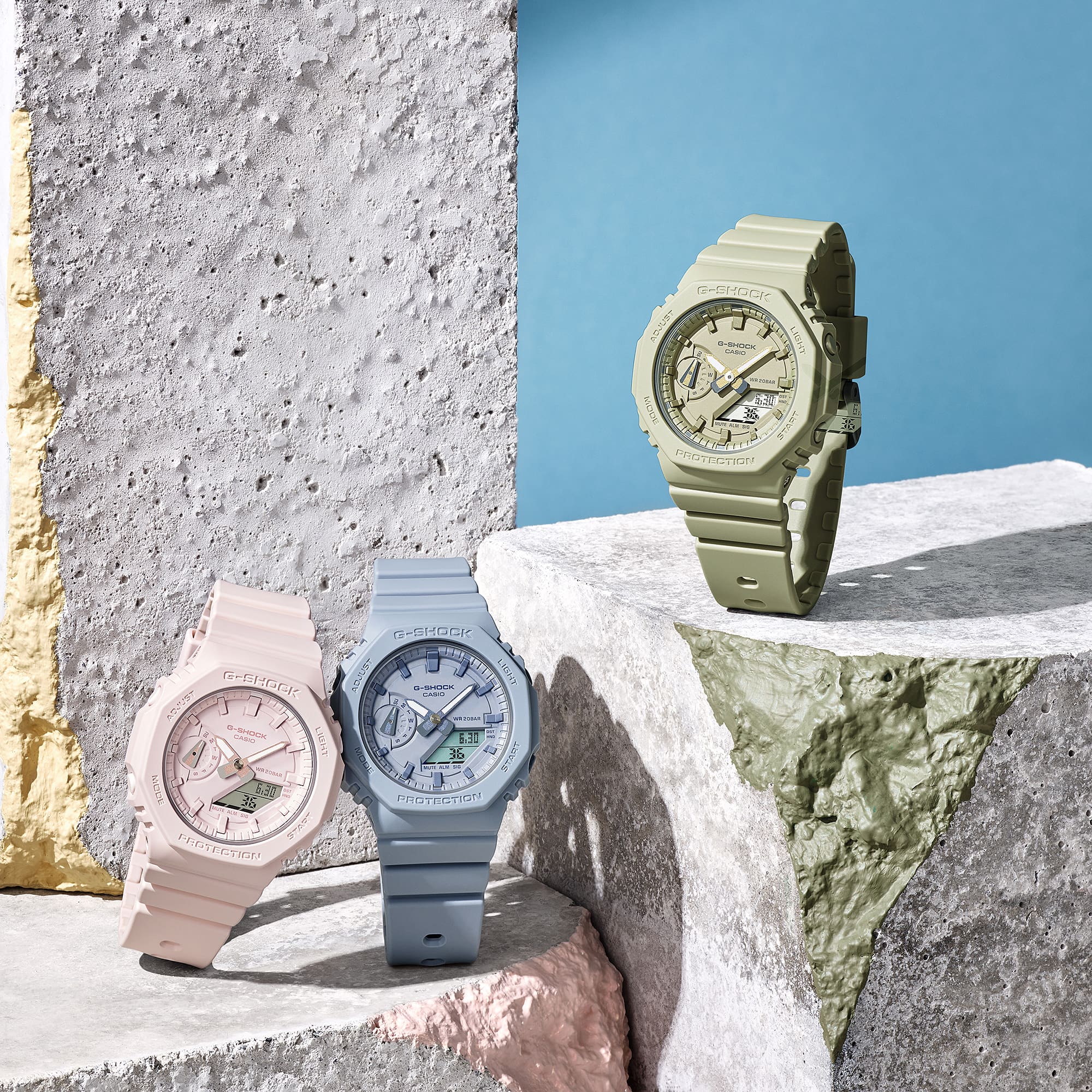 G-Shock GMAS2100 Ana-Digi Beige