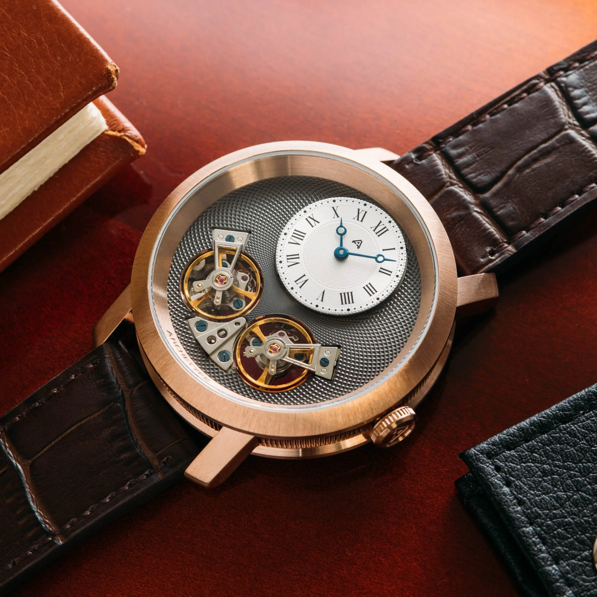 2759-archetype-caspian-automatic-rose-gold-silver-brown-3.webp Archetype Caspian Automatic Rose Gold Silver Brown