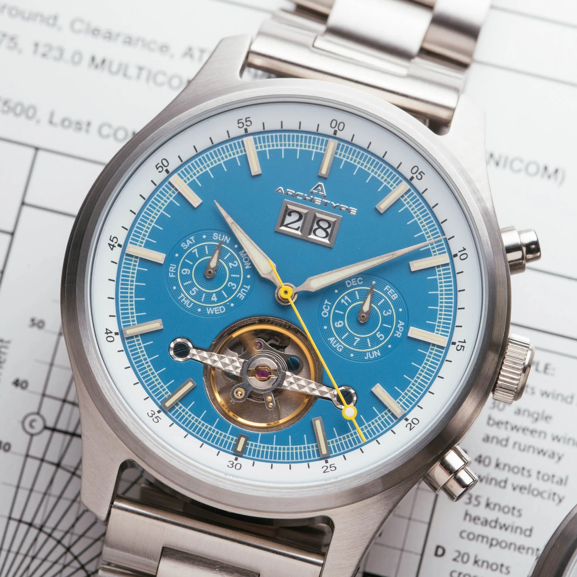 2775-archetype-blackhawk-automatic-calendar-sky-blue-4.webp Archetype Blackhawk Automatic Calendar Sky Blue
