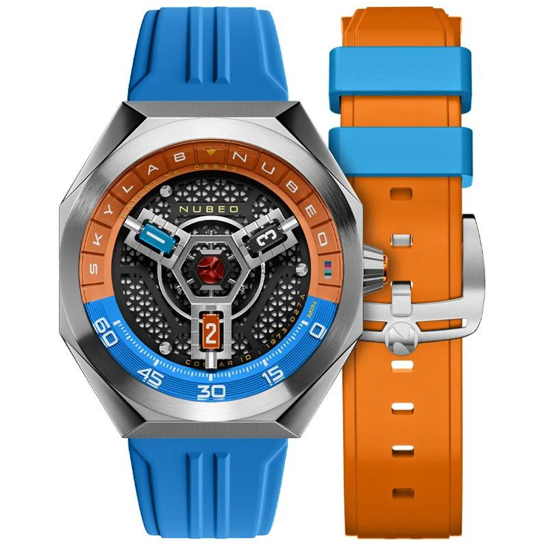 Nubeo Skylab Automatic Limited Edition Orange Blue