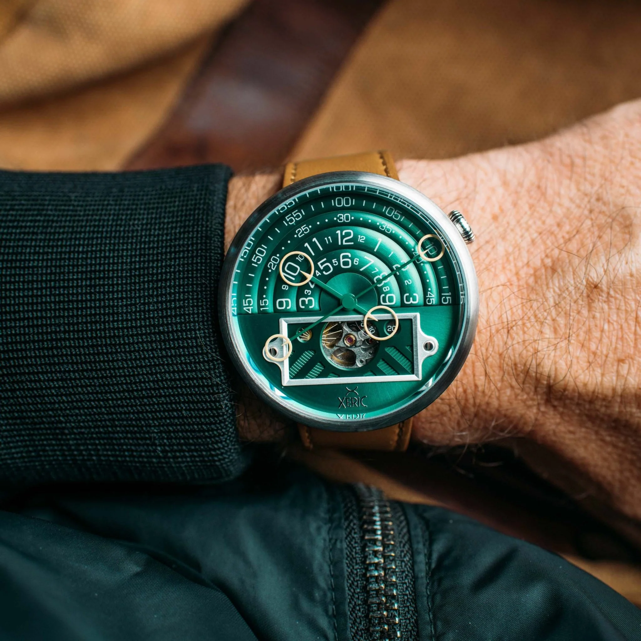 Xeric Halograph II Automatic Emerald Tan