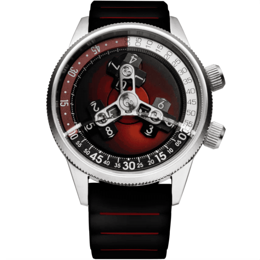 2789-xeric-vendetta-ii-automatic-wandering-hour-oxblood-black-1.gif Xeric Vendetta II Automatic Wandering Hour Oxblood Black