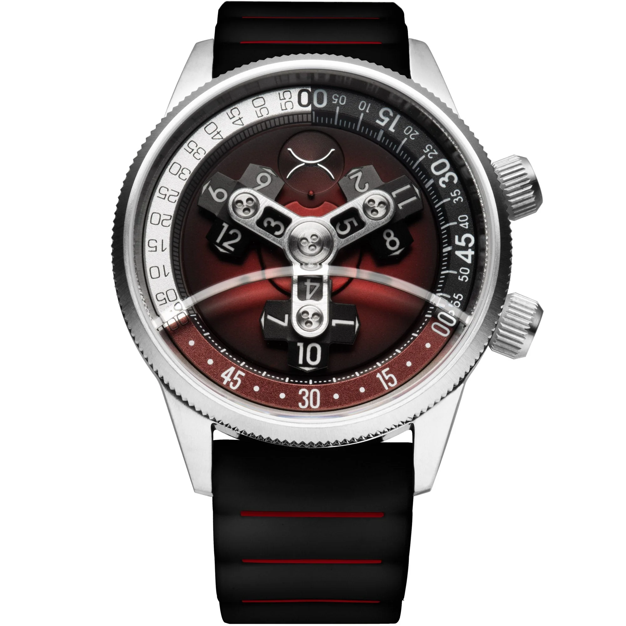 2789-xeric-vendetta-ii-automatic-wandering-hour-oxblood-black-8.webp Xeric Vendetta II Automatic Wandering Hour Oxblood Black