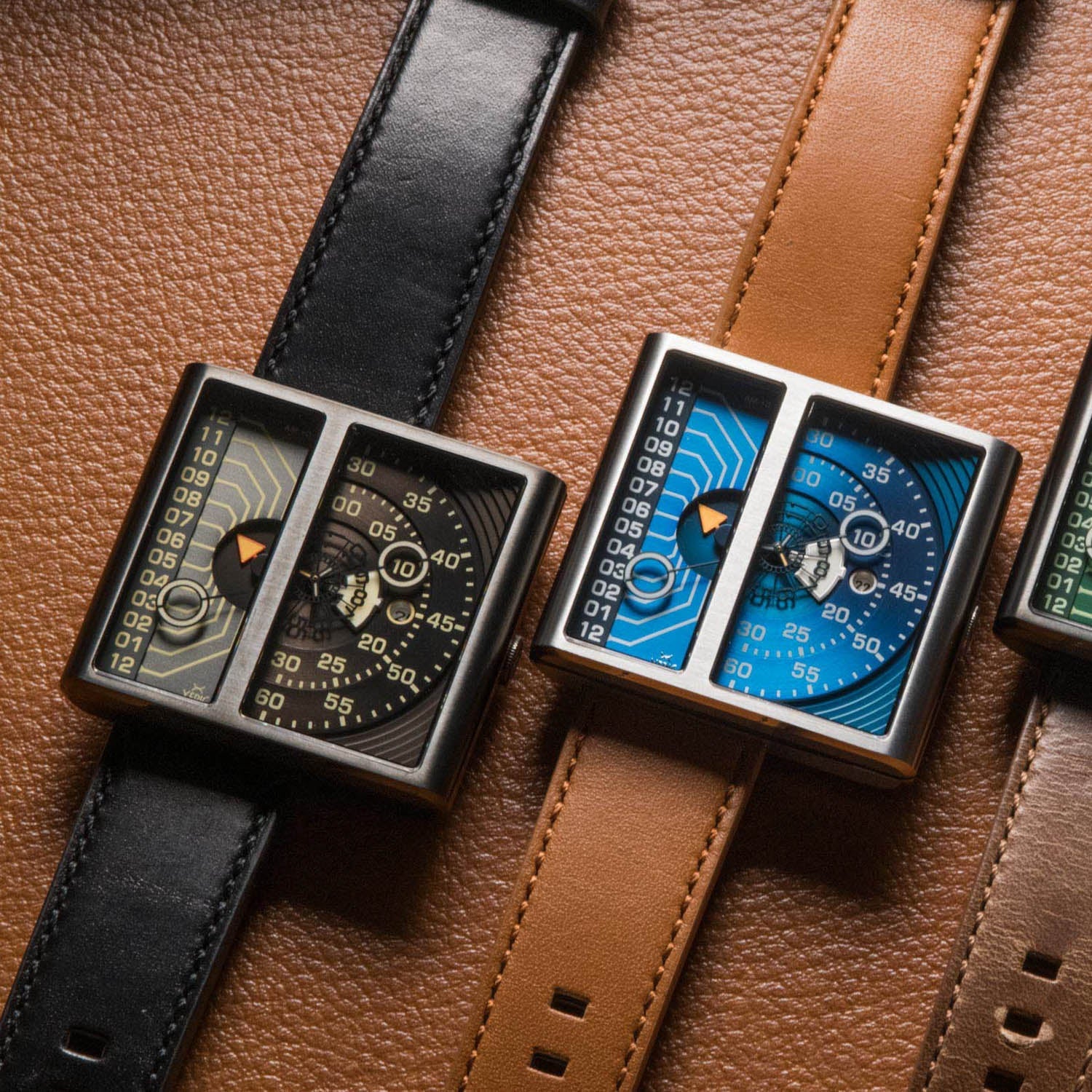 Xeric Soloscope II Automatic Blue Tan Limited Edition