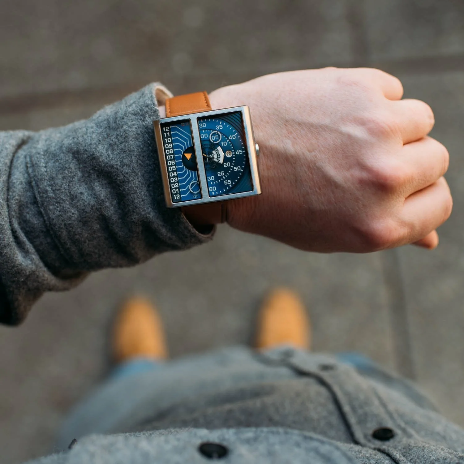 Xeric Soloscope II Automatic Blue Tan Limited Edition
