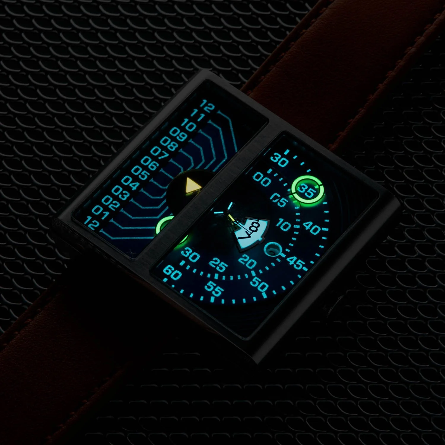 Xeric Soloscope II Automatic Blue Tan Limited Edition