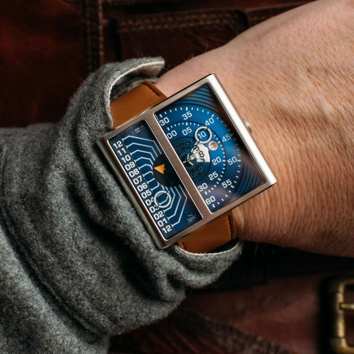 Xeric Soloscope II Automatic Blue Tan Limited Edition