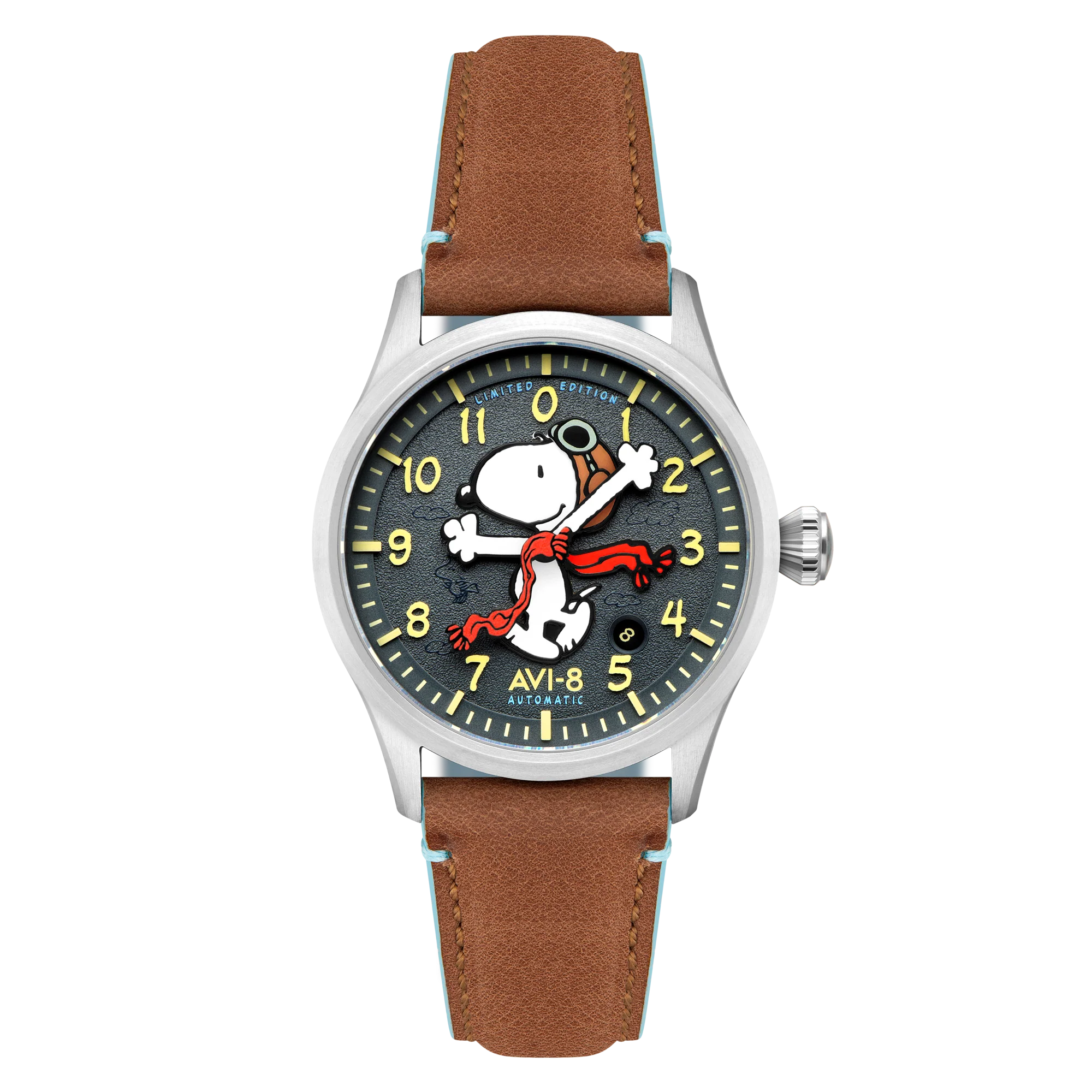 2827-avi-8-flyboy-engineer-automatic-peanuts-snoopy-flying-ace-pilot-grey-limited-edition-1.webp AVI-8 Flyboy Engineer Automatic Peanuts Snoopy Flying Ace Pilot Grey Limited Edition