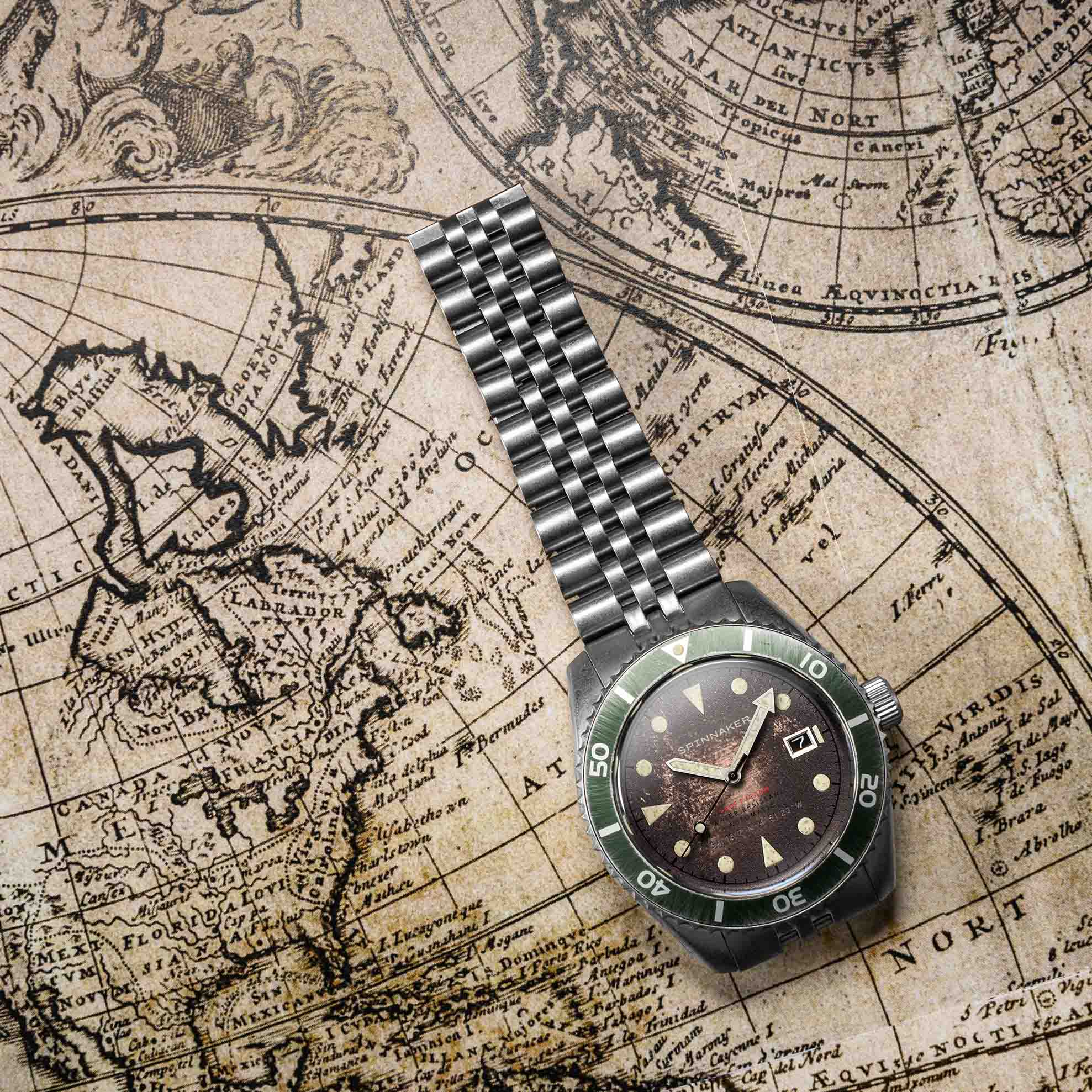 Spinnaker Wreck Automatic Rust Brown*