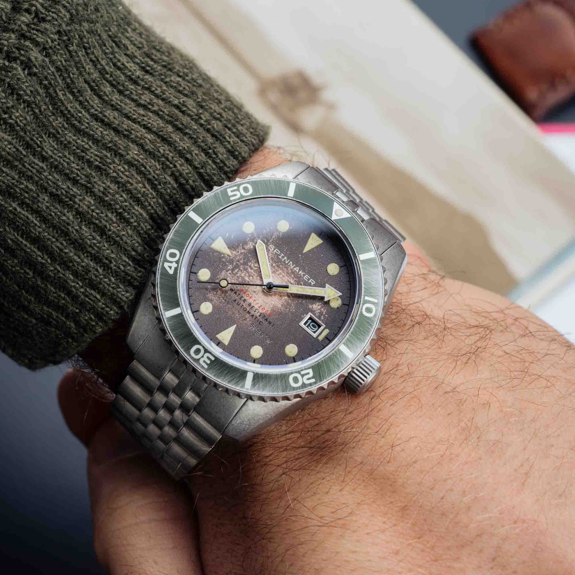 Spinnaker Wreck Automatic Rust Brown*