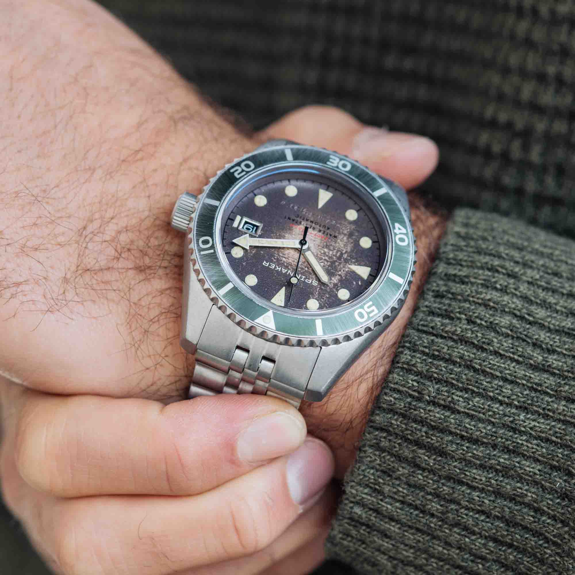 Spinnaker Wreck Automatic Rust Brown*
