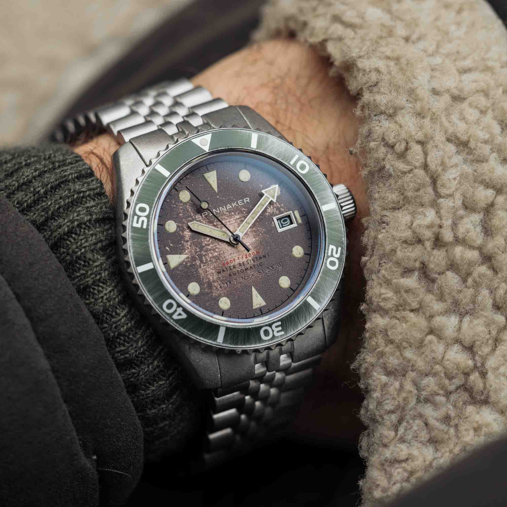 Spinnaker Wreck Automatic Rust Brown*