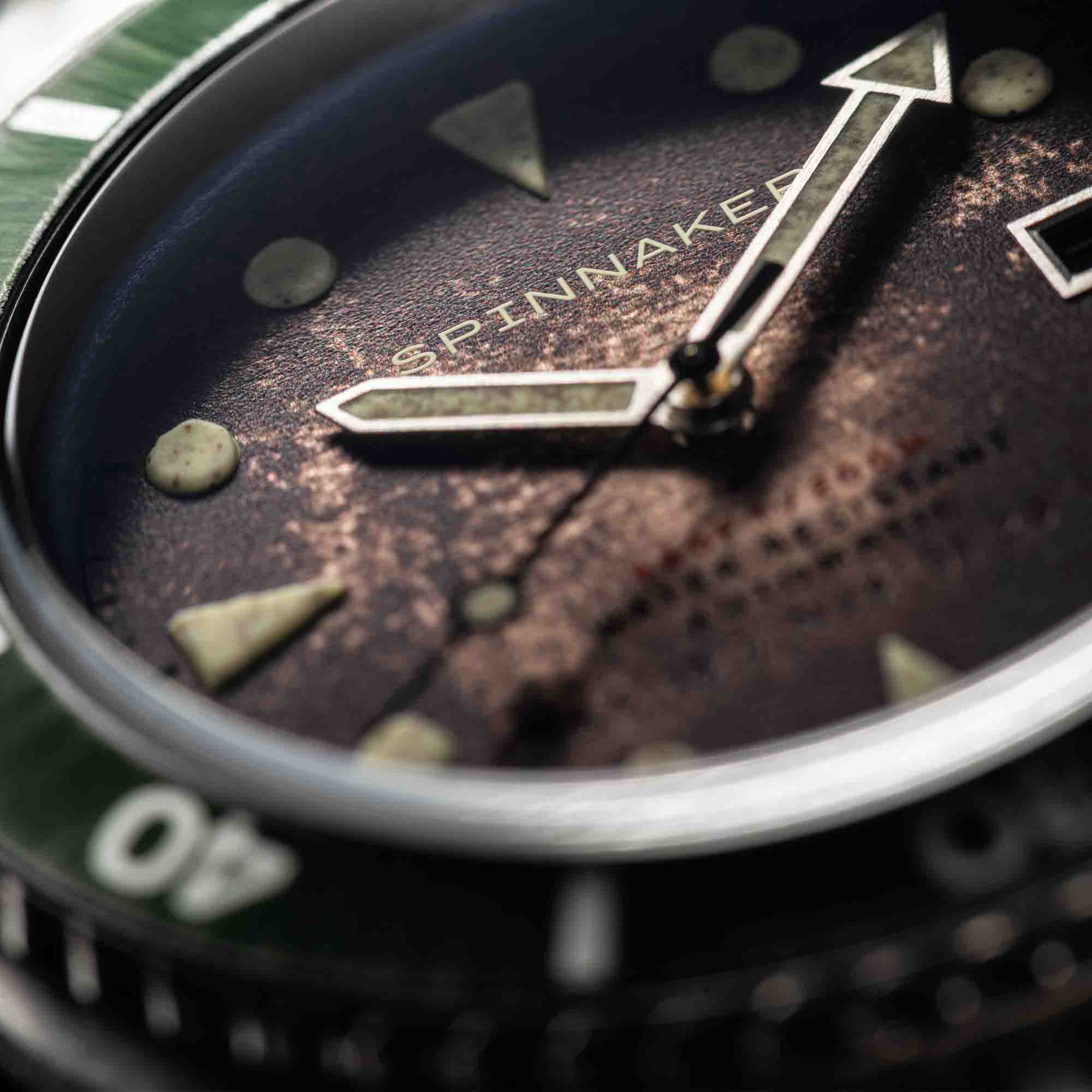 Spinnaker Wreck Automatic Rust Brown*