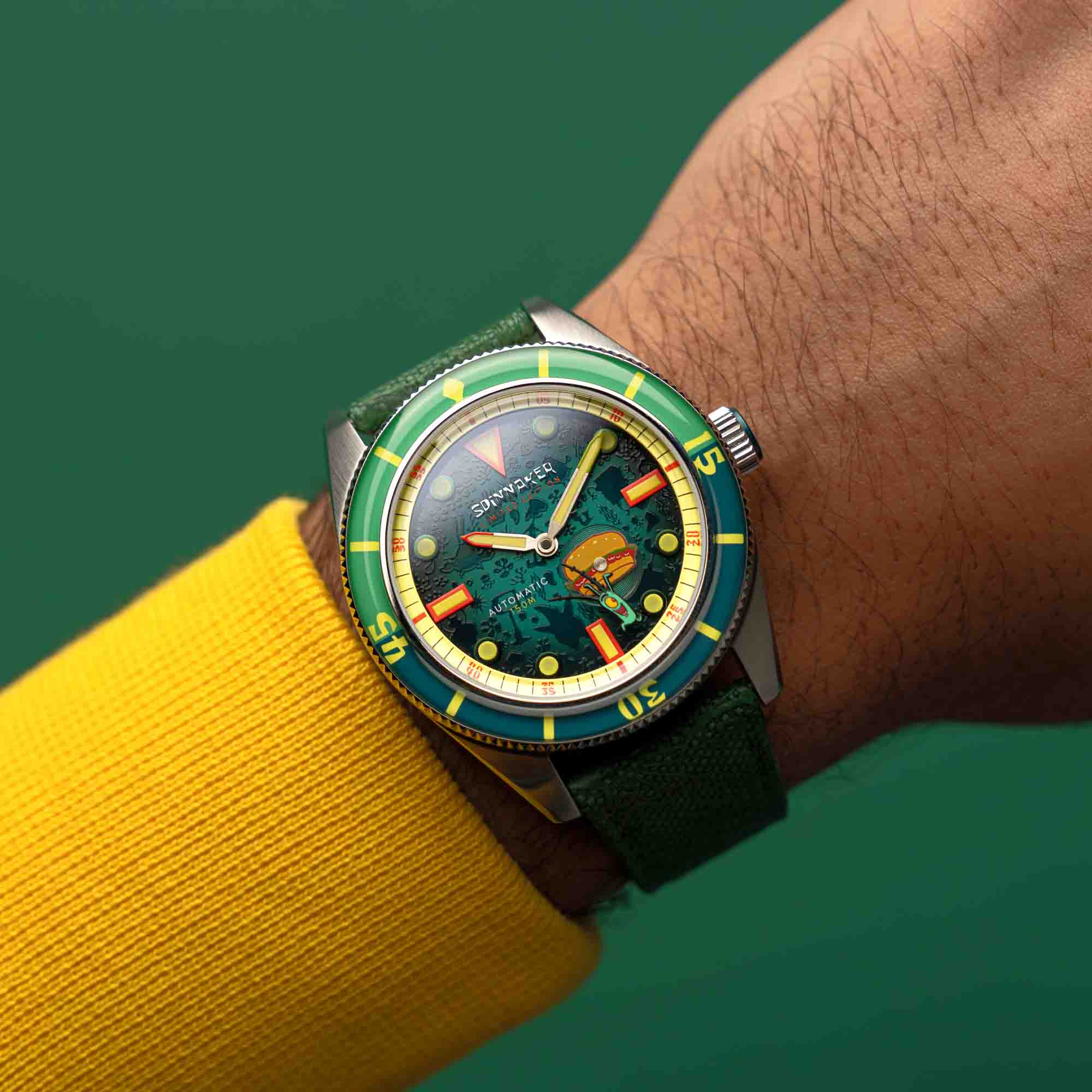 2853-spinnaker-fleuss-automatic-spongebob-squarepants-frenemies-plankton-green-limited-edition-13.jpg Spinnaker Fleuss Automatic SpongeBob SquarePants Frenemies Plankton Green Limited Edition