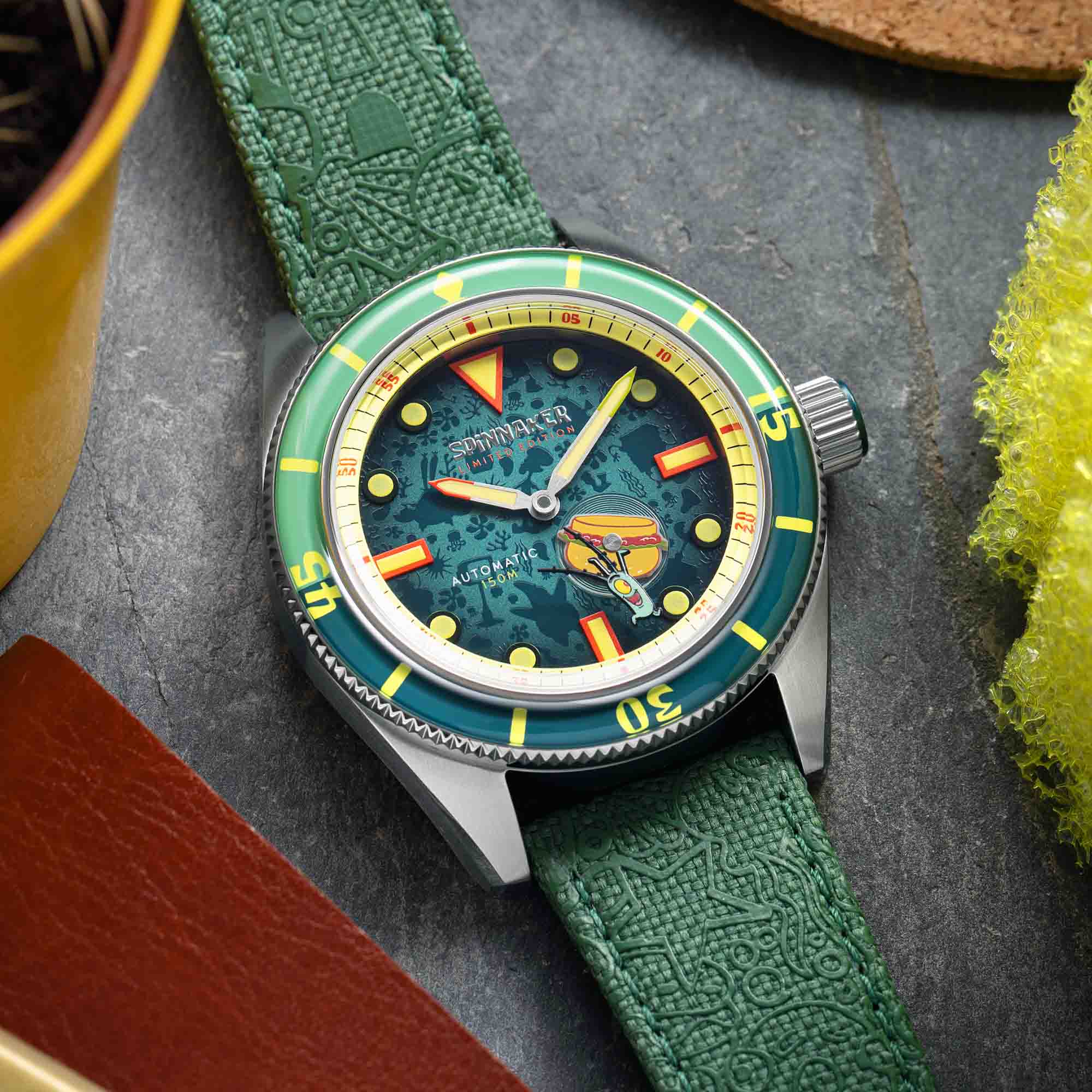 2853-spinnaker-fleuss-automatic-spongebob-squarepants-frenemies-plankton-green-limited-edition-4.jpg Spinnaker Fleuss Automatic SpongeBob SquarePants Frenemies Plankton Green Limited Edition