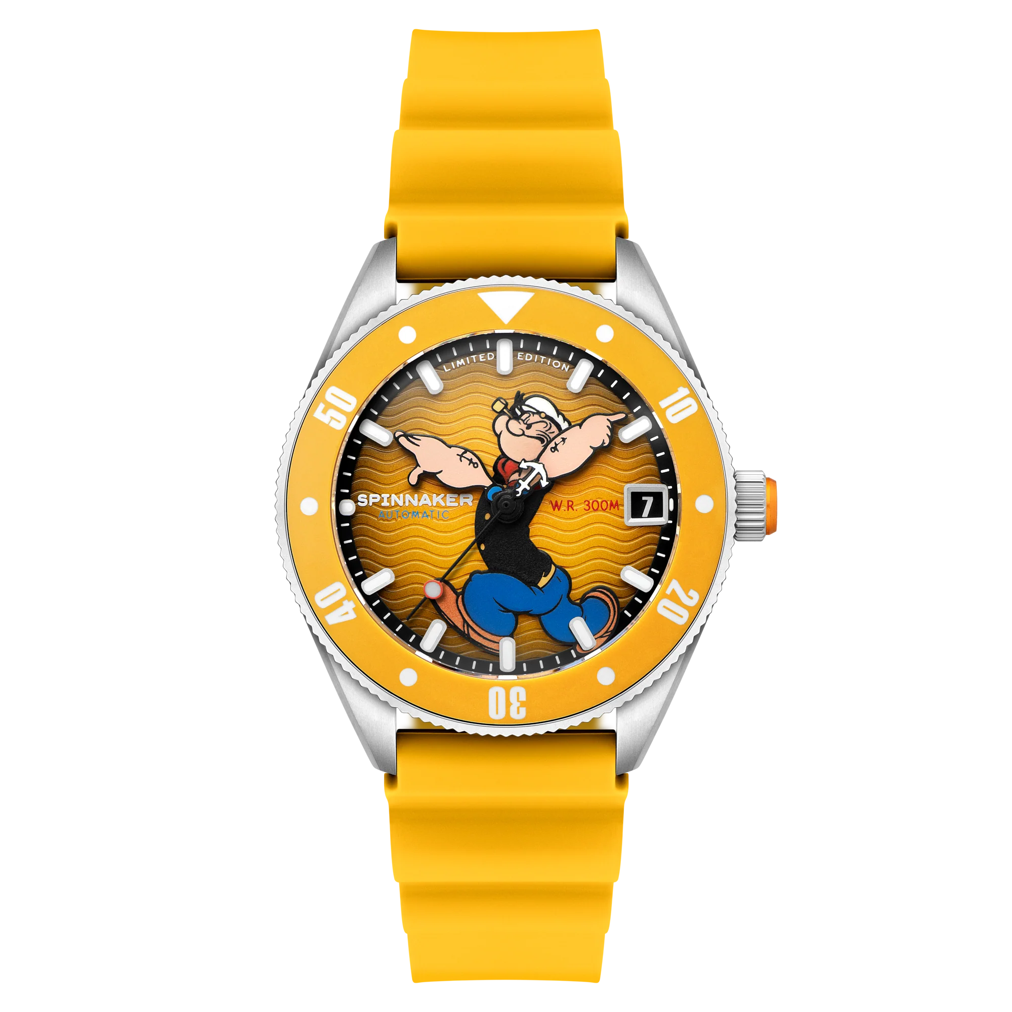 2888-spinnaker-x-popeye-challenger-automatic-anchor-arms-limited-edition-corncob-yellow-1.webp Spinnaker x Popeye Challenger Automatic Anchor Arms Limited Edition Corncob Yellow