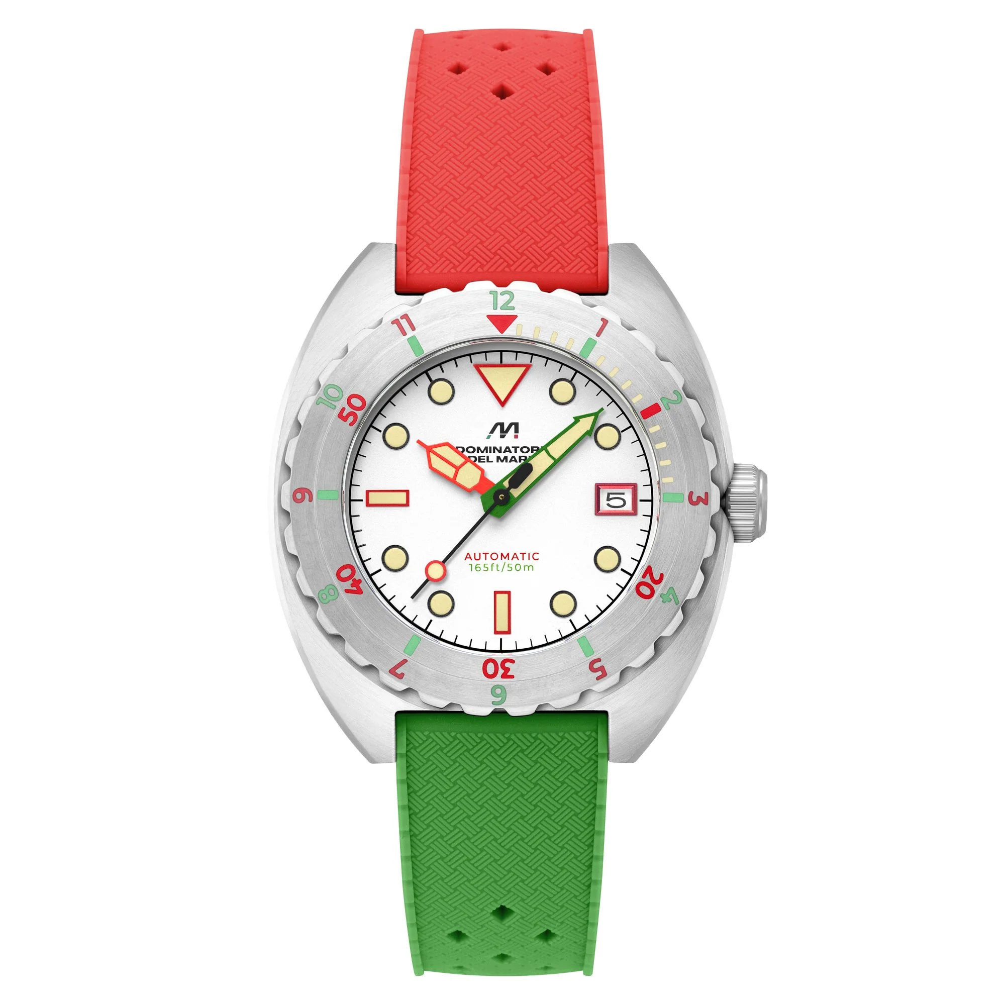 Dominatore Del Mare Amalfi Automatic Candy Cane White