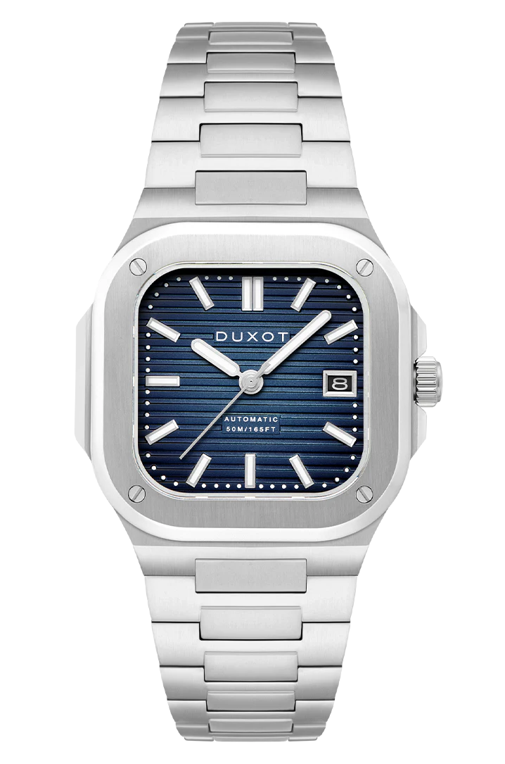 Duxot Quadrata Automatic Steel Blue