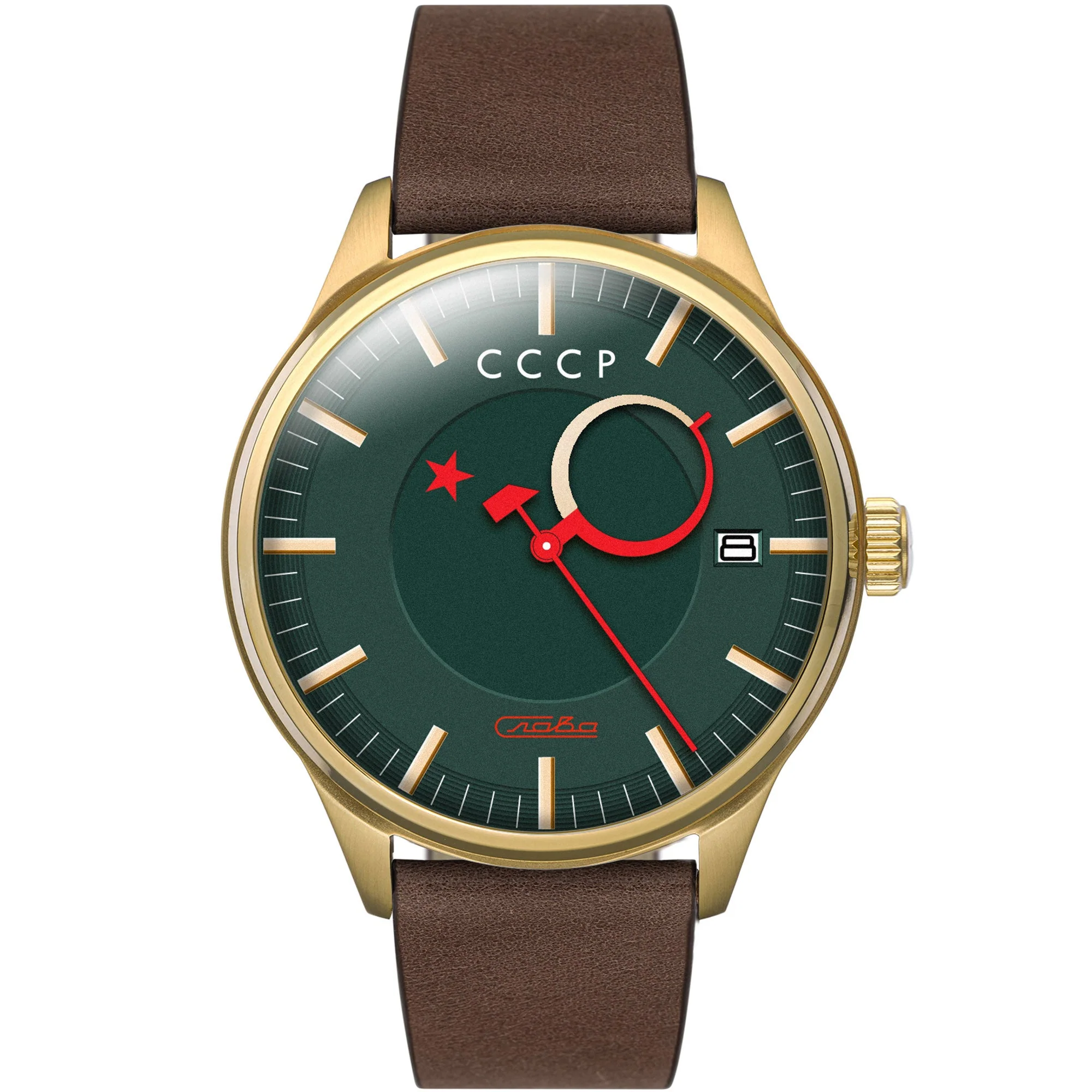 2948-cccp-heroes-kamzolkin-automatic-green-limited-edition-1.webp CCCP Heroes Kamzolkin Automatic Green Limited Edition