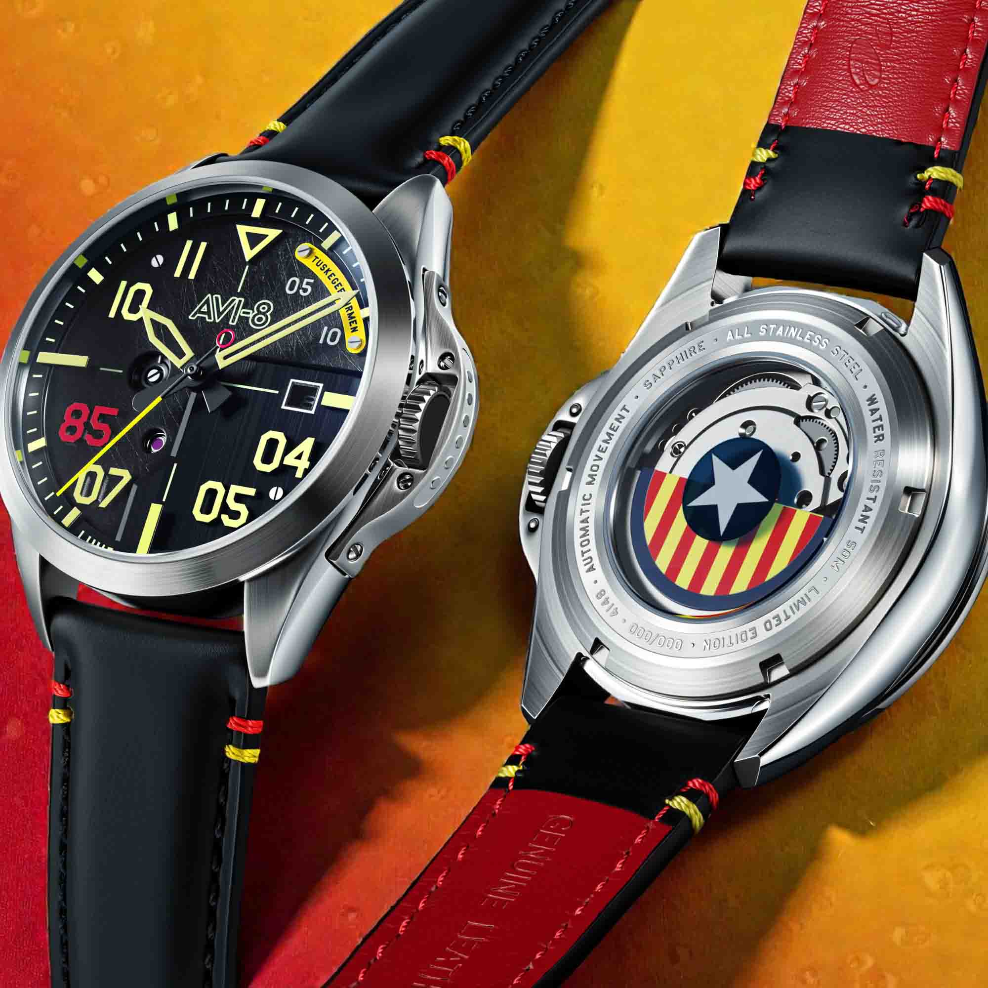 AVI-8 P-51 Mustang Patriot Automatic Tuskegee Airmen 85th Anniversary Edition