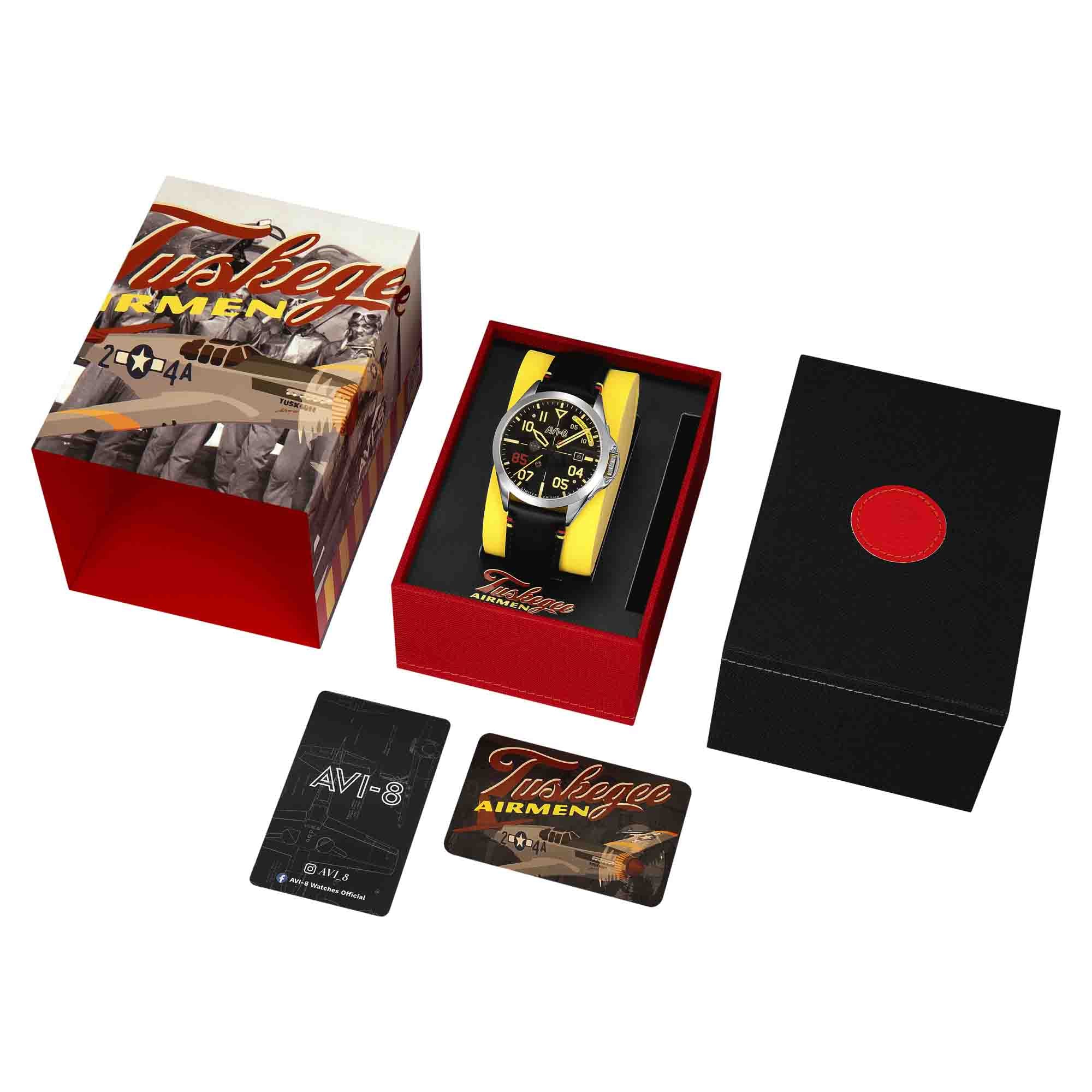AVI-8 P-51 Mustang Patriot Automatic Tuskegee Airmen 85th Anniversary Edition