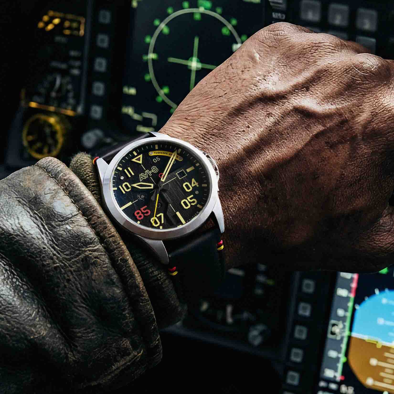 AVI-8 P-51 Mustang Patriot Automatic Tuskegee Airmen 85th Anniversary Edition