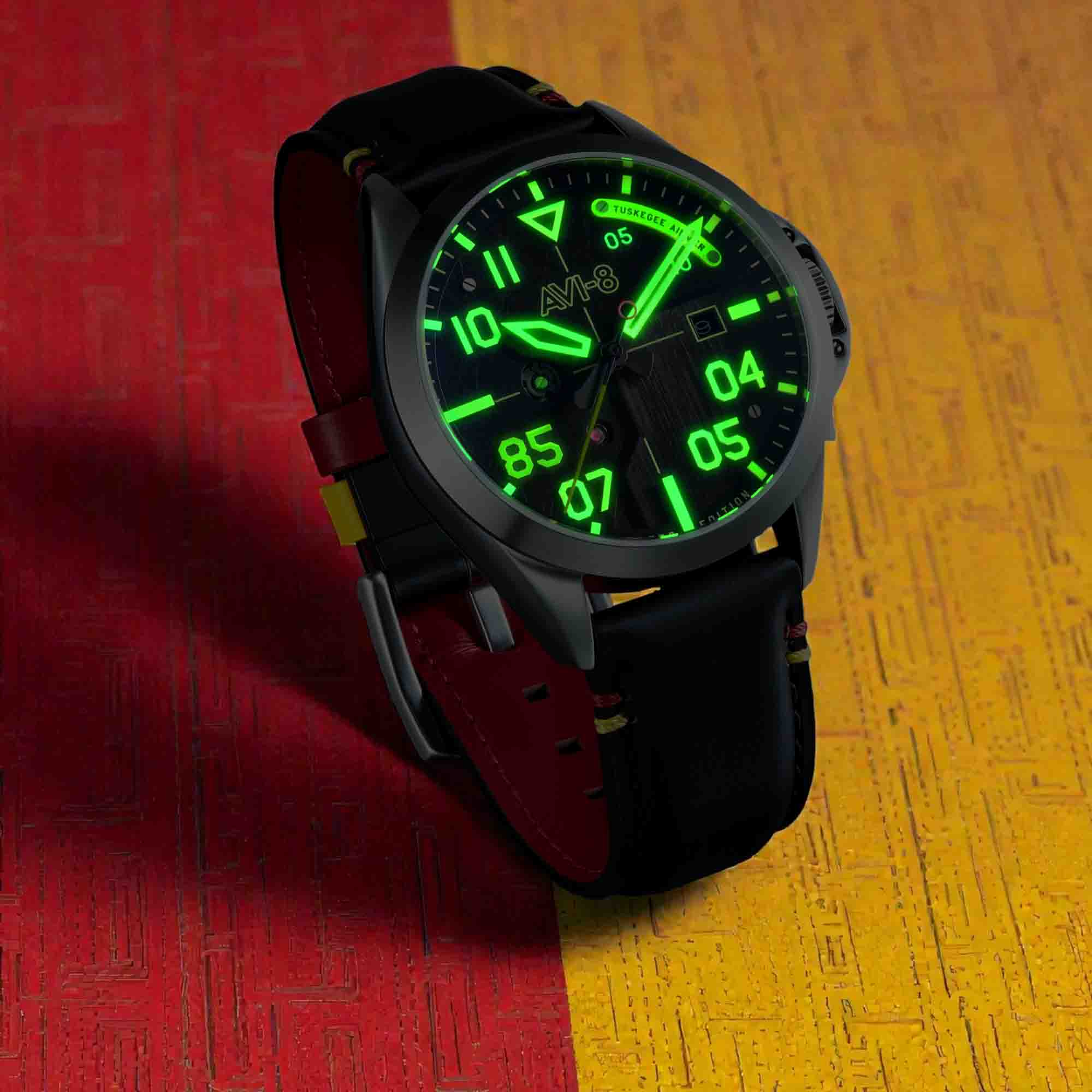 AVI-8 P-51 Mustang Patriot Automatic Tuskegee Airmen 85th Anniversary Edition