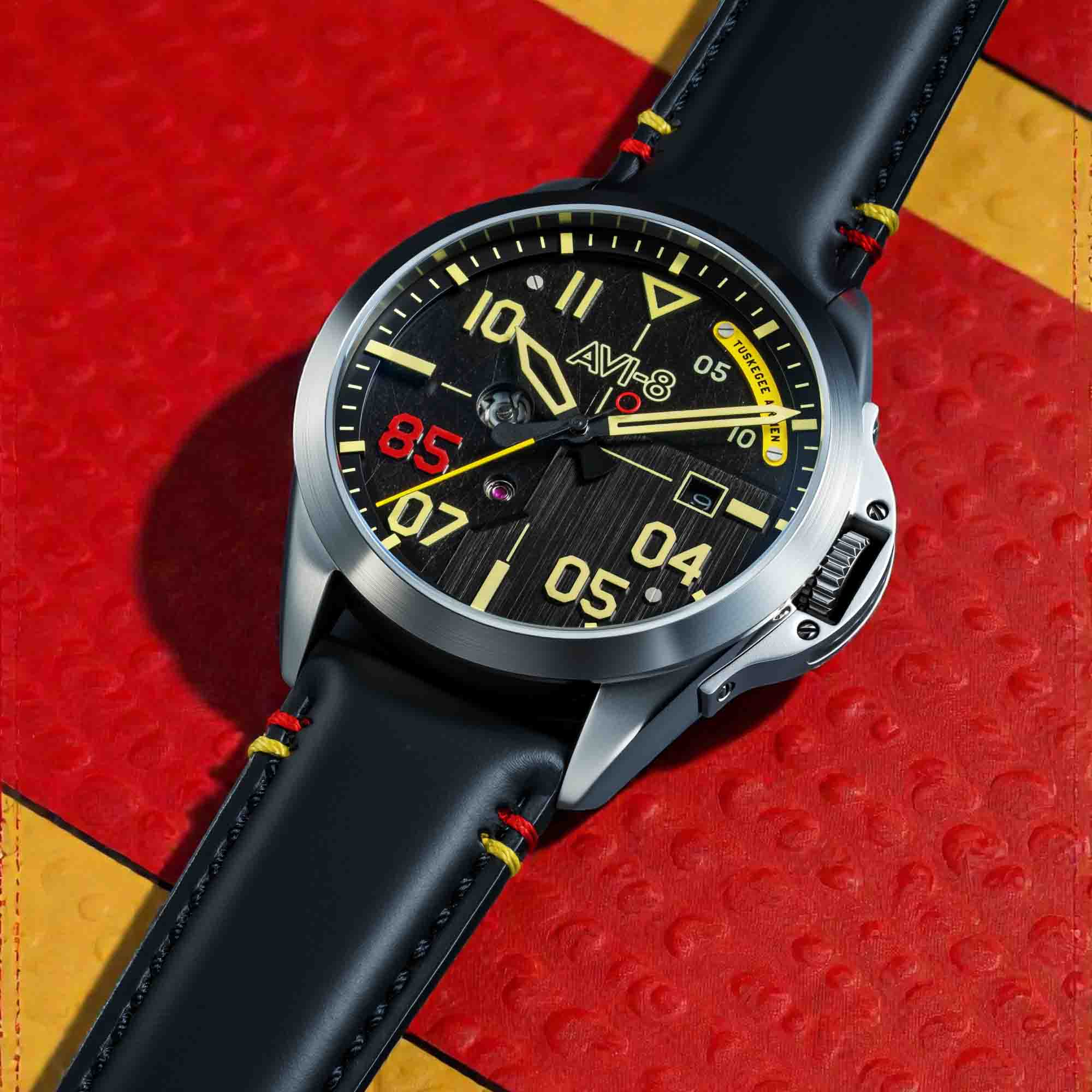 AVI-8 P-51 Mustang Patriot Automatic Tuskegee Airmen 85th Anniversary Edition