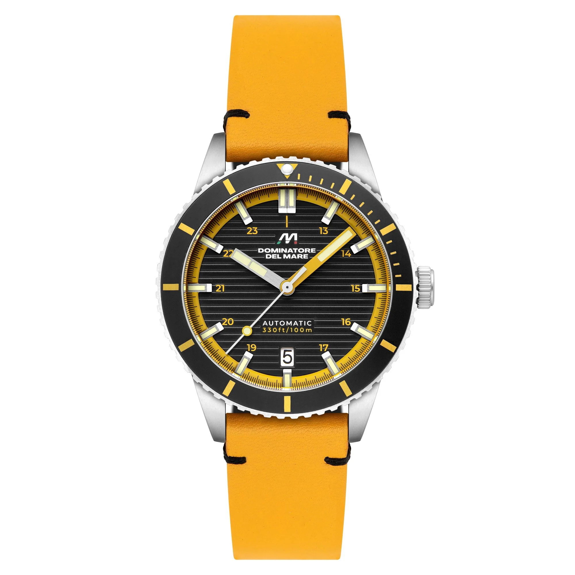 Dominatore Del Mare Scilla Automatic Mustard Yellow